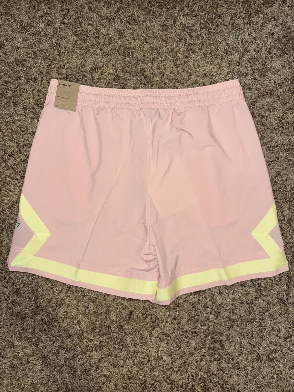Nike Unreleased Jordan Lemonade Jason Tatum Diamond Shorts Sample Size US 36 / EU 52 - 4 Thumbnail