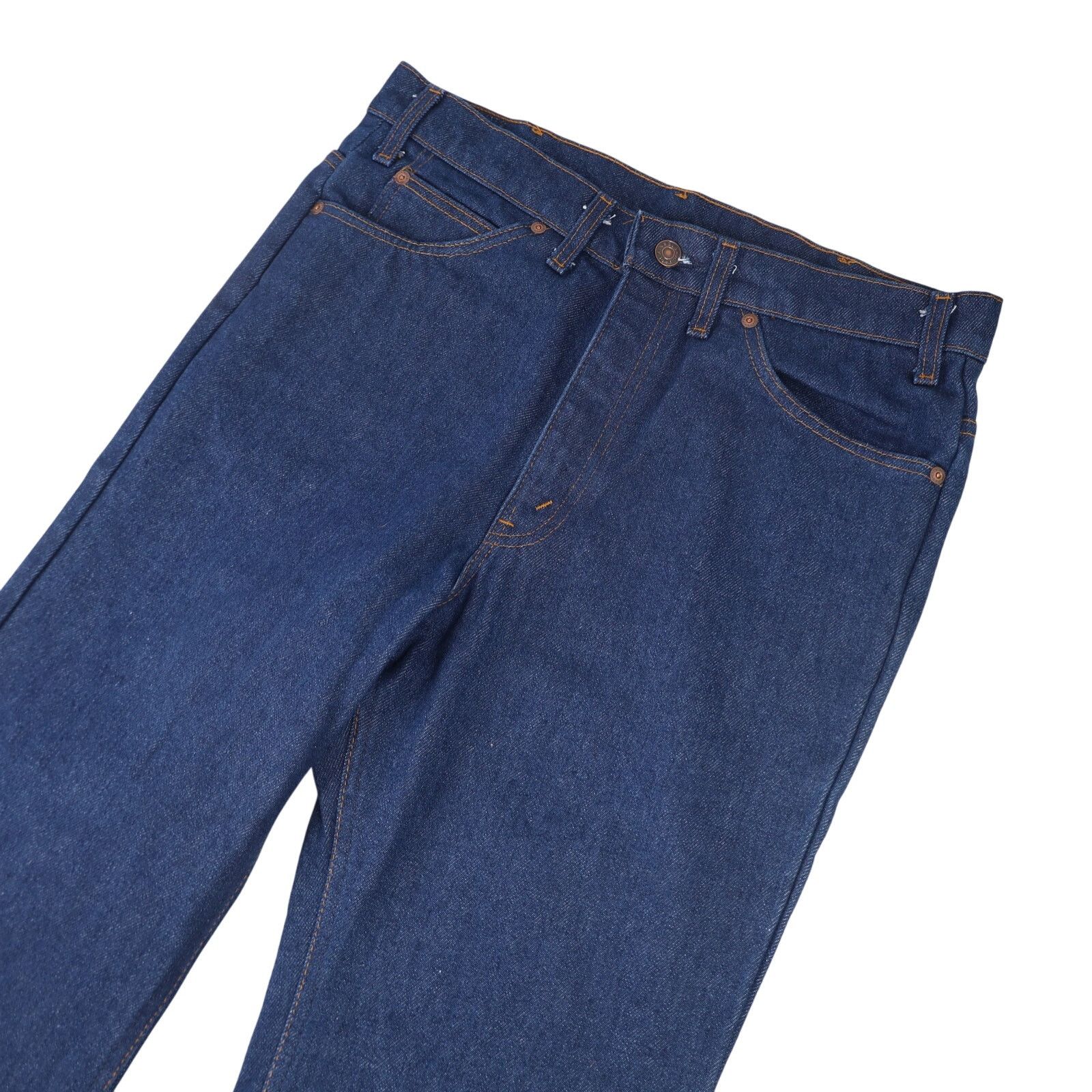JCPenney × Vintage True Vintage JC Penny Plain Pocket Denim Jeans Size US 33 - 2 Thumbnail