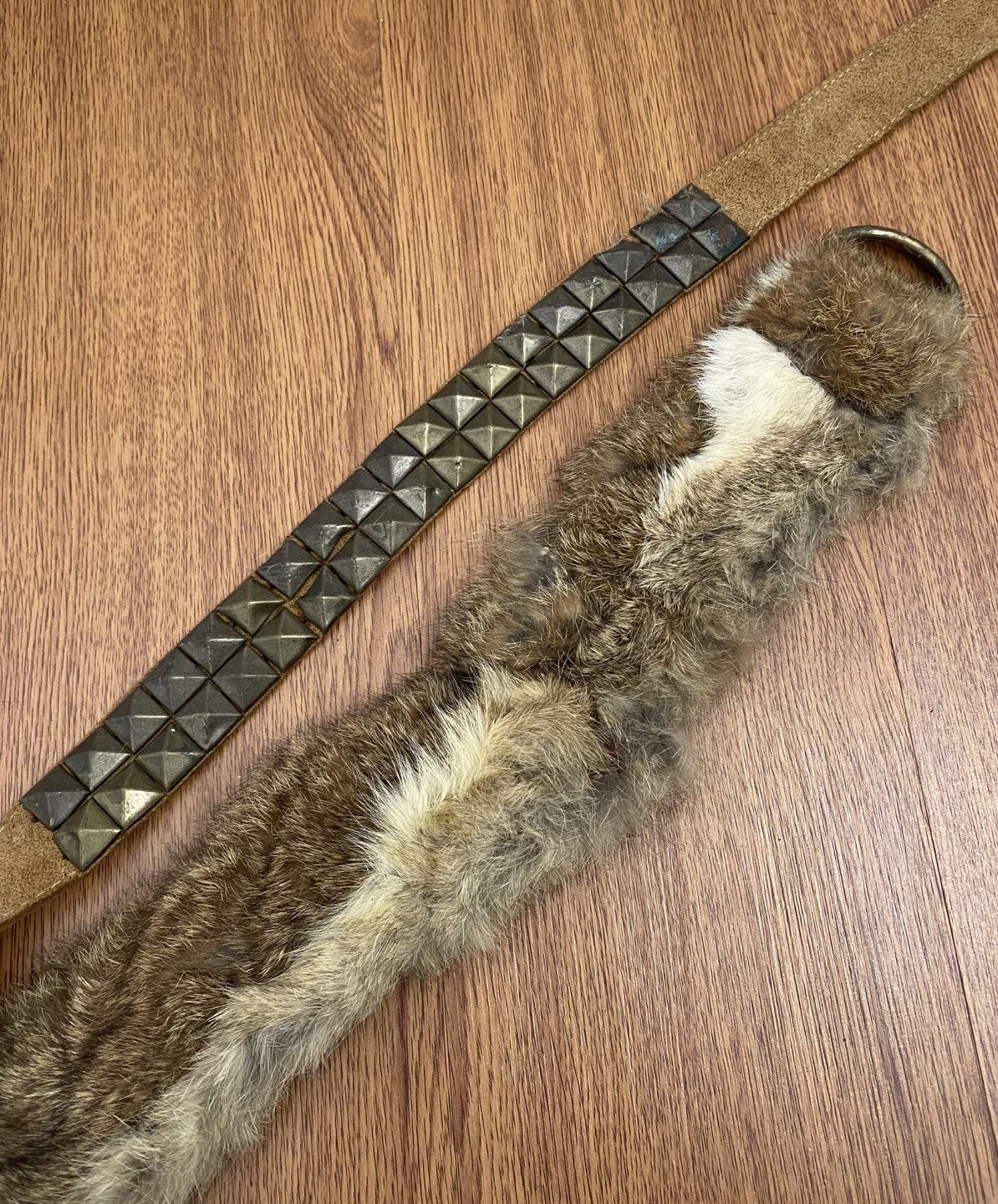 GOA G.O.A fur spike belt Size ONE SIZE - 3 Thumbnail