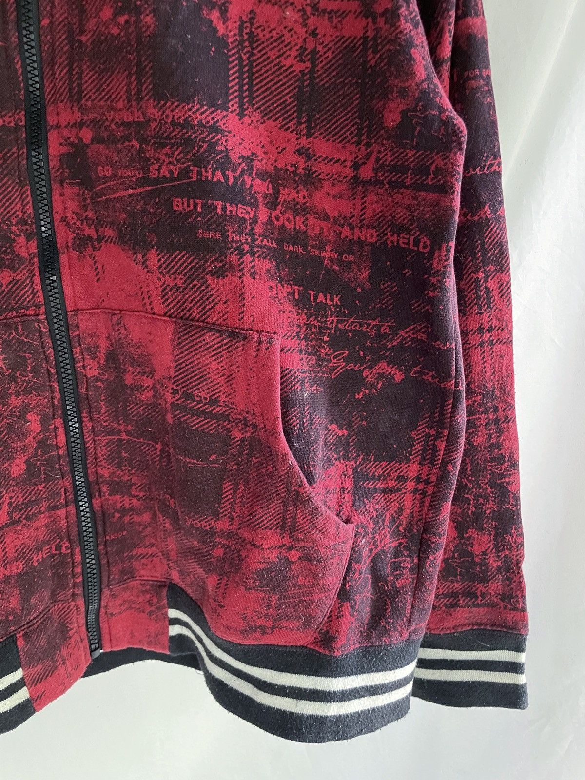Isamu Katayama Backlash SAY THAT YOU HAD BUT THEY POOR AND HELL ZIP HOODIE Size US M / EU 48-50 / 2 - 6 Thumbnail