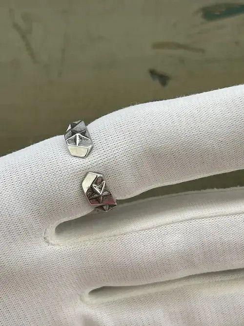 Jewelry Silver Star Army Ring Size ONE SIZE - 3 Thumbnail
