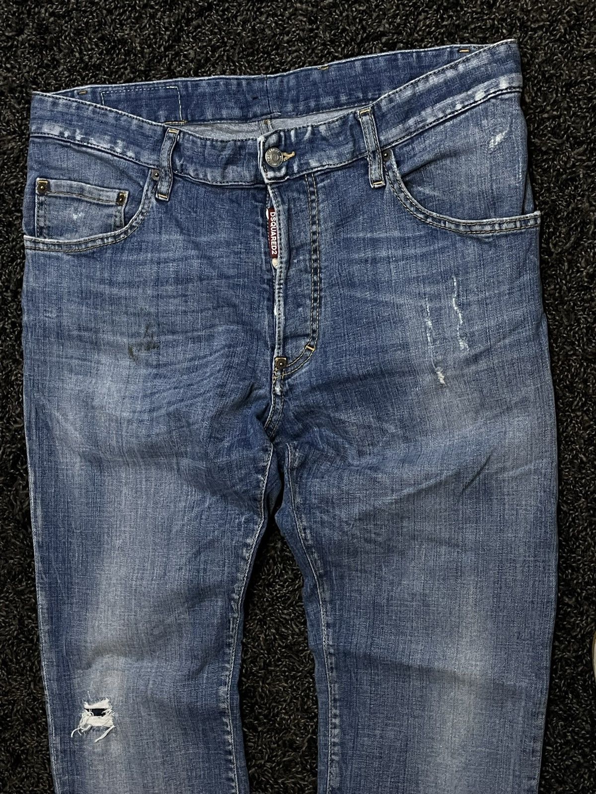 Dsquared2 Dsquared luxury distressed jeans baggy Y2K Size US 36 / EU 52 - 8 Thumbnail