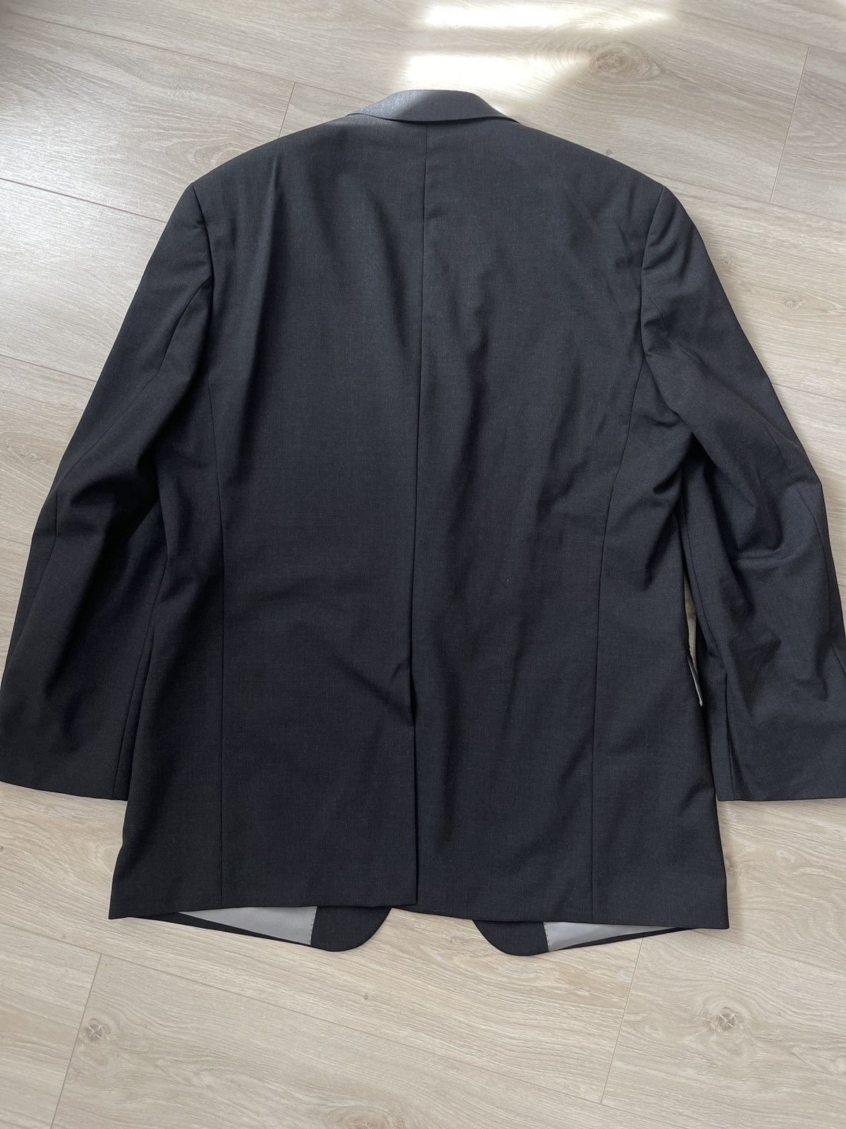 Hugo Boss Vintage hugo boss wool gray blazer classic jacket 46L Size 46L - 3 Thumbnail