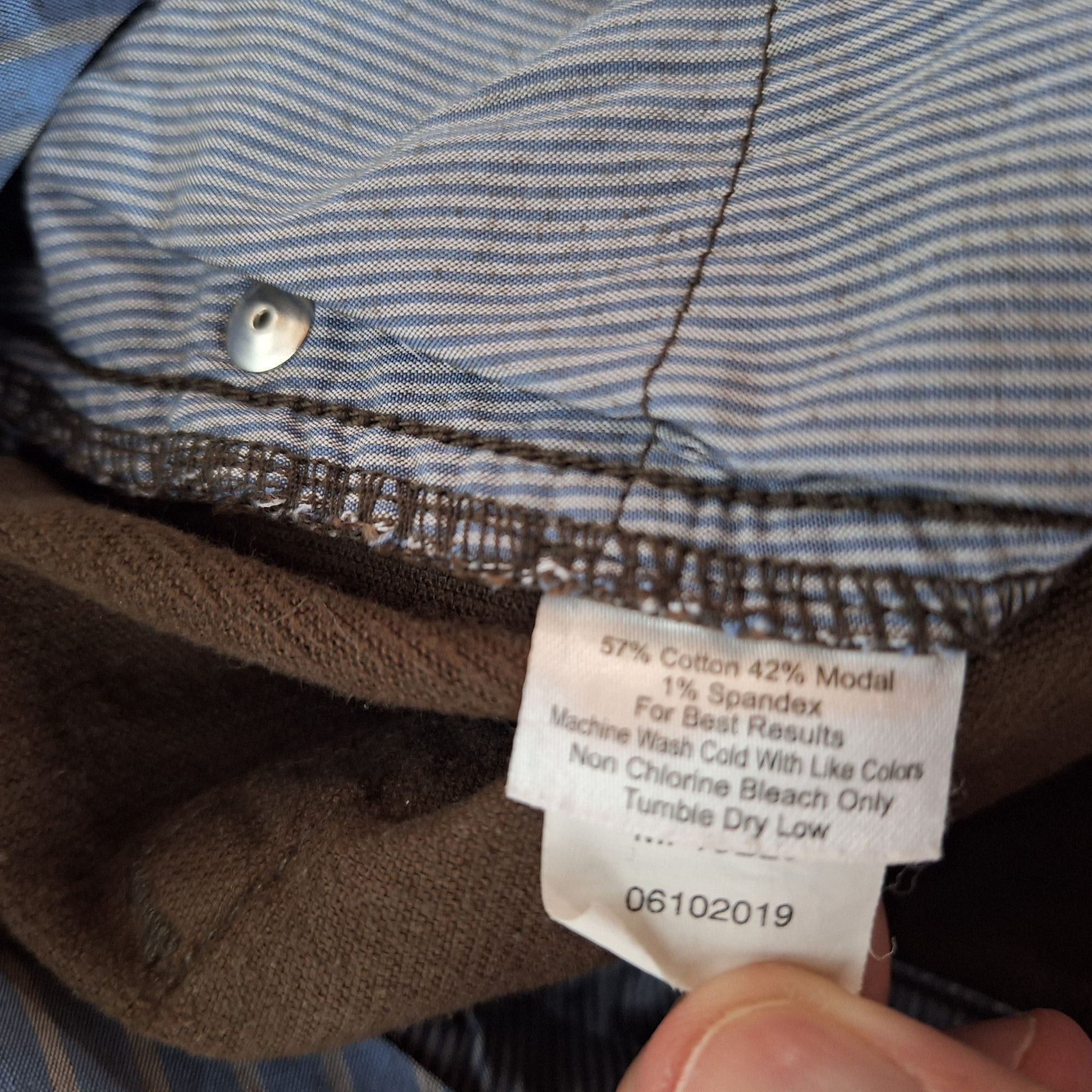 Peter Millar Peter Millar Superior Soft Corduroy Pants 35 Dark Brown Eart Size US 35 - 5 Thumbnail