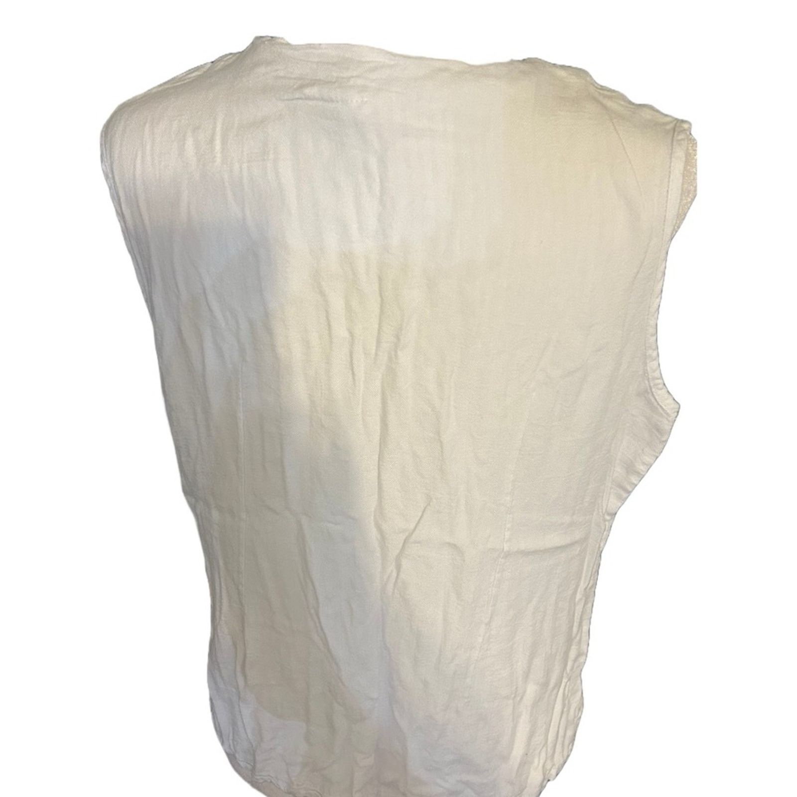 Other Go Fish • White Sleeveless Top • Size XXL Size XXL / US 16-18 / IT 52-54 - 2 Thumbnail