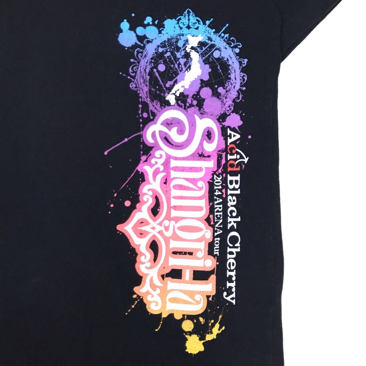 Acid Black Cherry Shangri-la Tour Tee Shirt