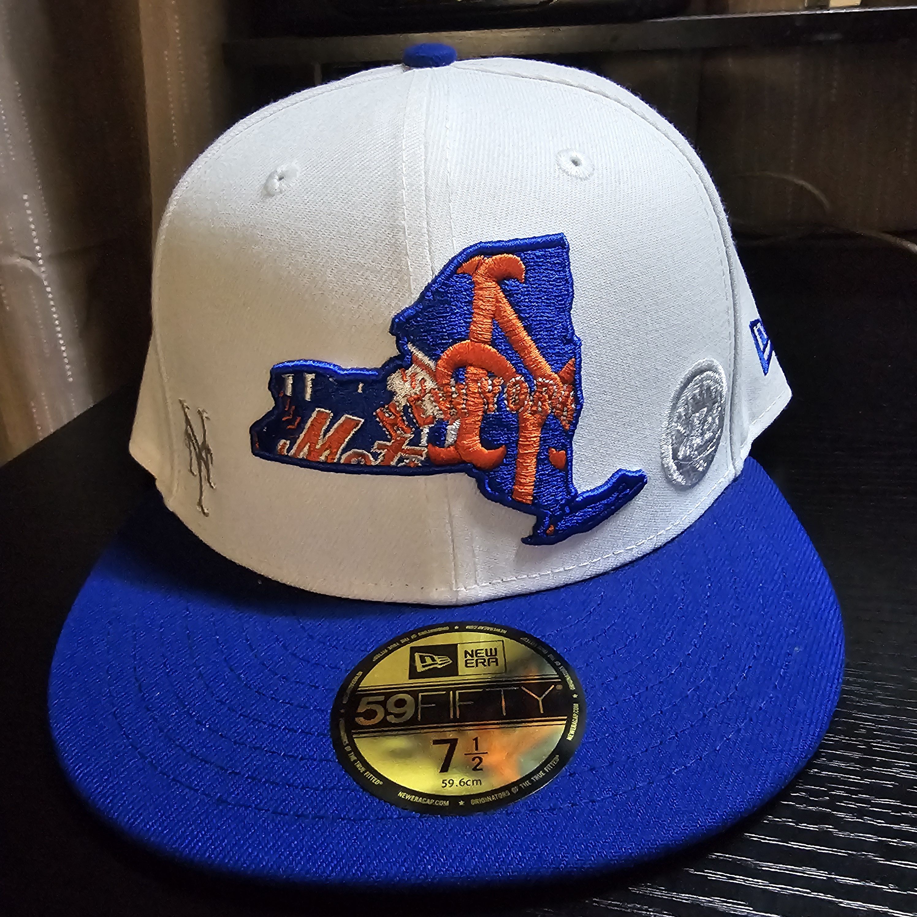 New Era Mets NY State white dome Size ONE SIZE - 1 Thumbnail