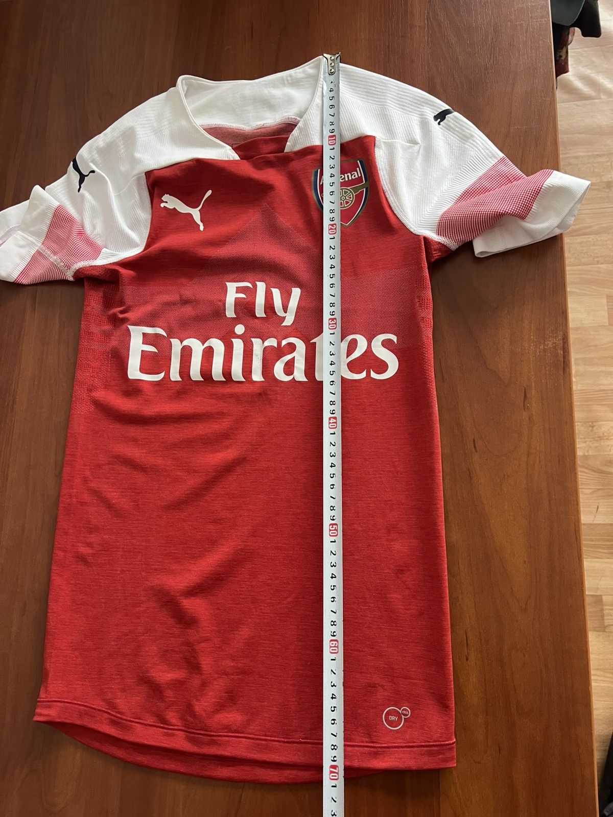 Puma 2018/19 ARSENAL FC PLAYER ISSUED HOME SOCCER JERSEY SIZE S Size US S / EU 44-46 / 1 - 24 Thumbnail