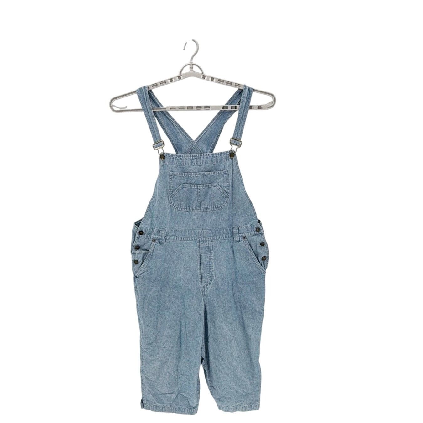 Shaver Lake Vintage Shaver Lake lightweight denim overalls cropped XL Size 38" / US 16 / IT 52 - 1 Thumbnail
