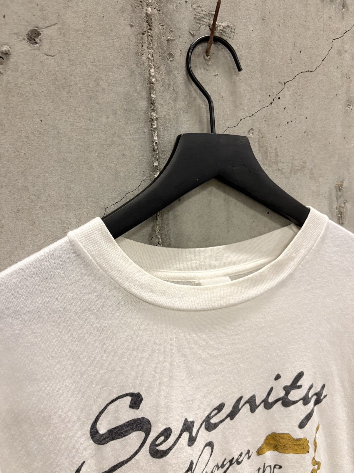 Vintage Vintage Serenity Jesus Tee Shirt Fade Distressed Grunge Boxy Size US L / EU 52-54 / 3 - 3 Thumbnail