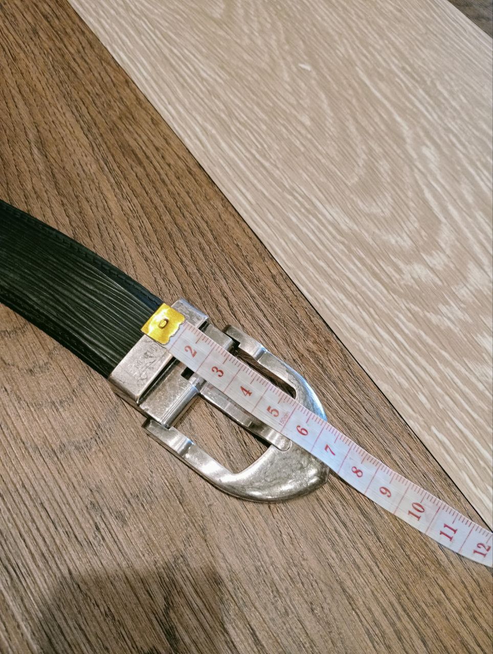Louis Vuitton LOUIS VUITTON VINTAGE BLACK EPI SILVER METAL BELT Size ONE SIZE - 14 Thumbnail