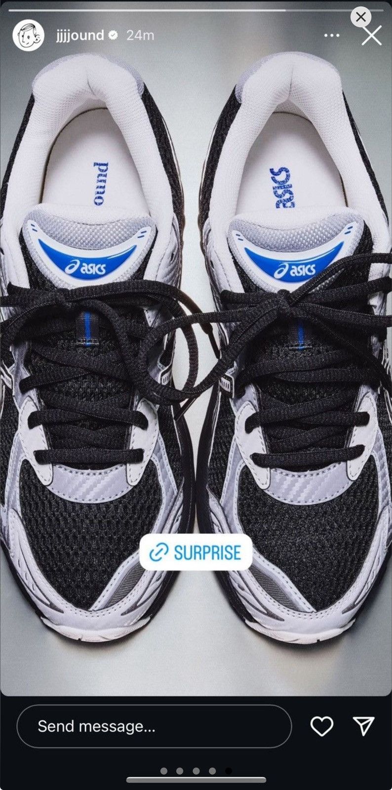 Asics × Jjjjound JJJJound ASICS GT 2160 Inverted Blue | Grailed
