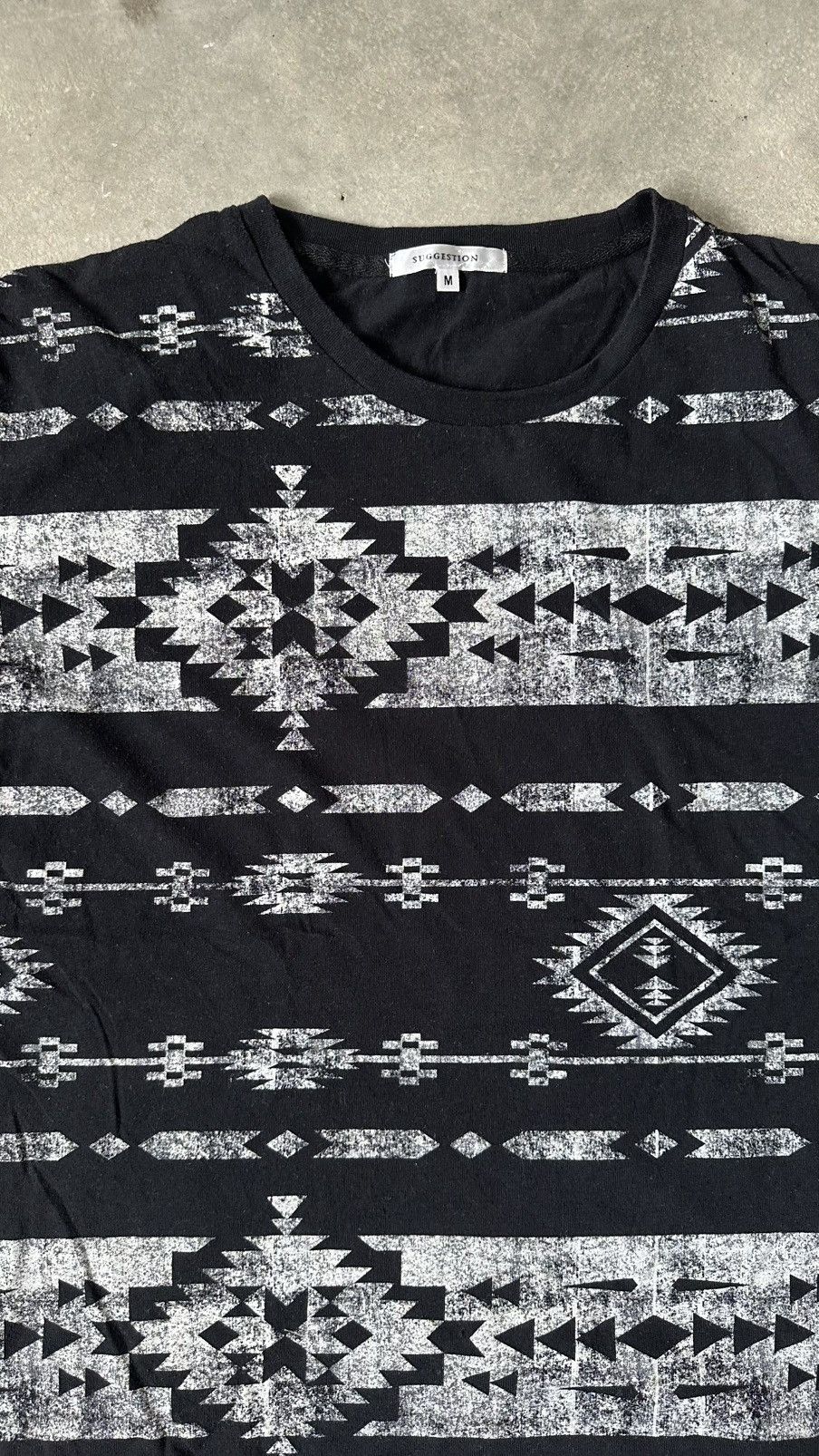 Japanese Brand SUGGESTION AZTEC NAVAJO TEE Size US M / EU 48-50 / 2 - 2 Thumbnail