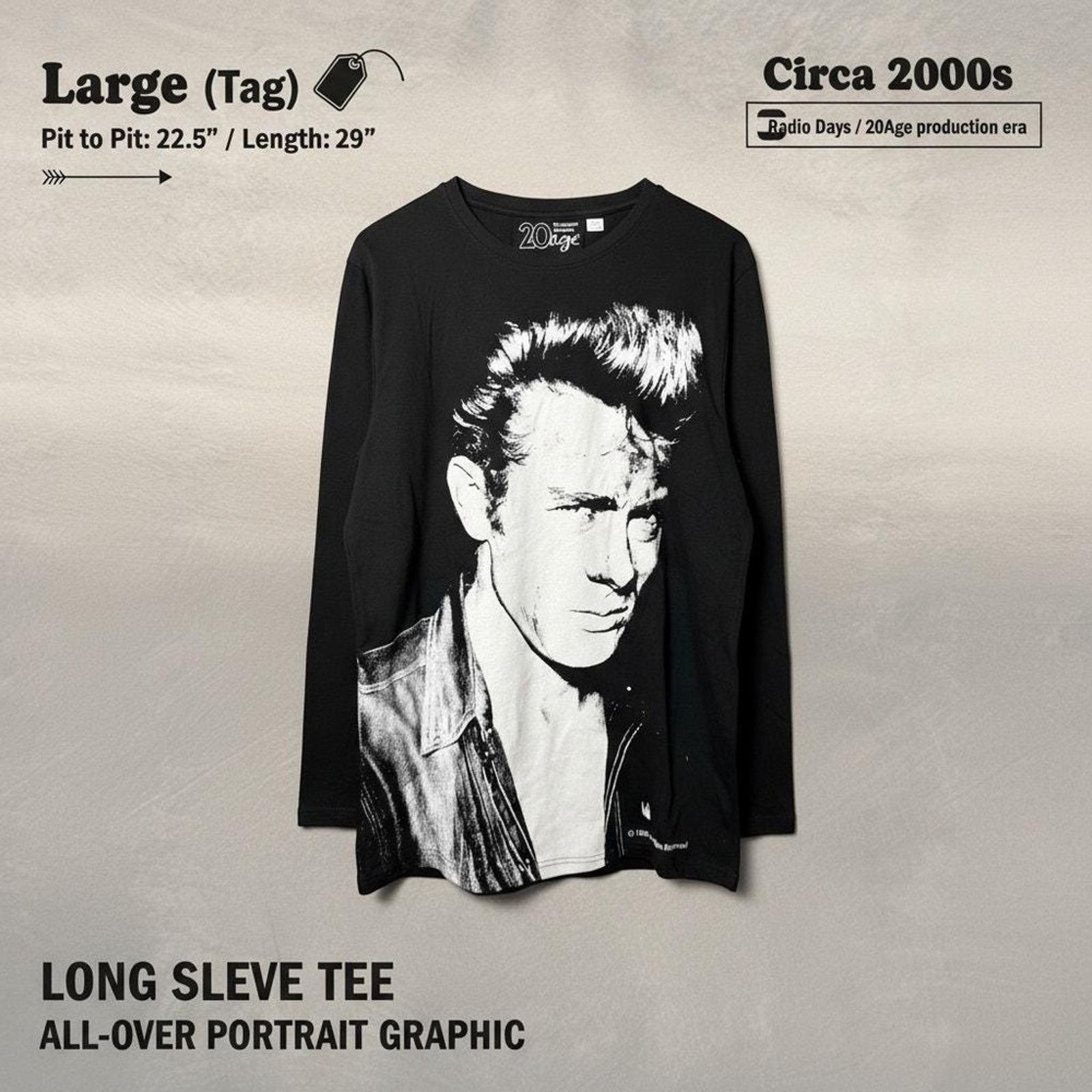 Other Radio Days James Dean Long Sleeve Graphic Shirt Size L NWT Size US L / EU 52-54 / 3 - 6 Thumbnail