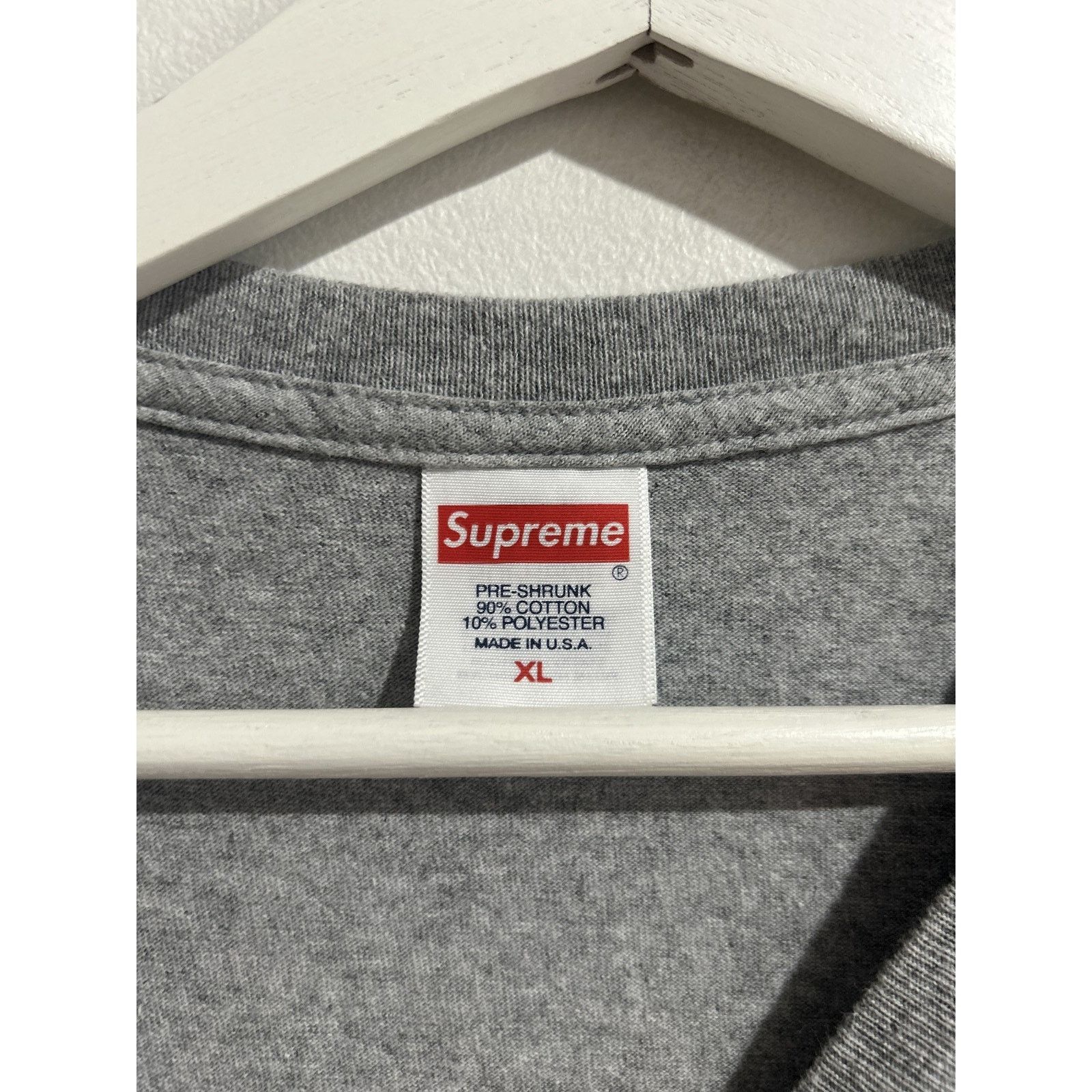 Supreme SUPREME GREY ANDRE 3000 TEE SIZE XL PREOWNED Size US XL / EU 56 / 4 - 3 Thumbnail