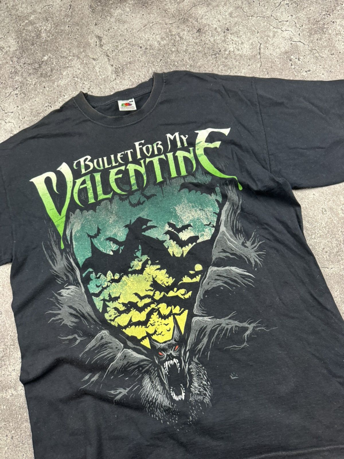 Band Tees × Vintage Vintage Y2K Bullet For My Valentine Dead Tee Band Rock tee Size US M / EU 48-50 / 2 - 4 Thumbnail