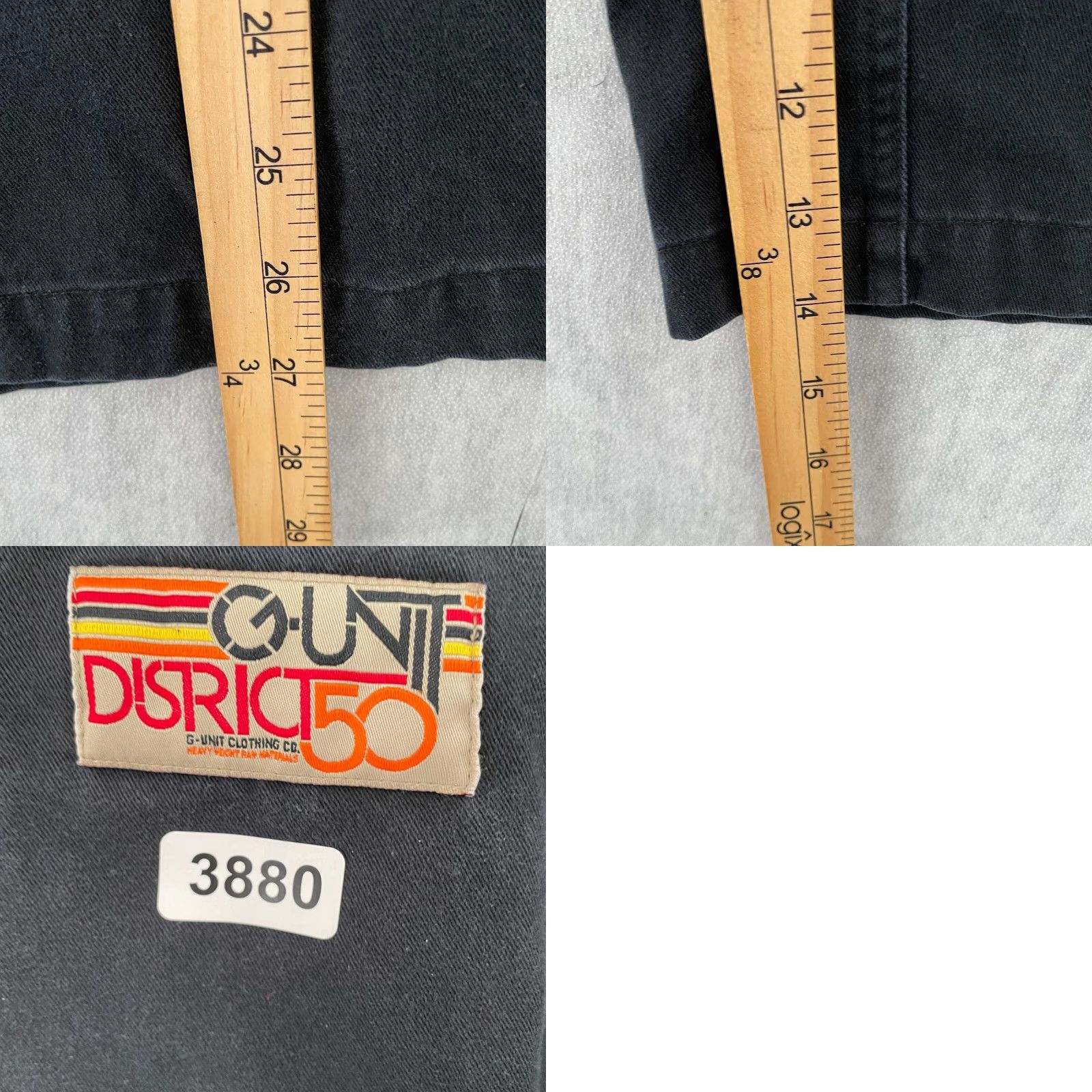 Vintage VINTAGE G-Unit Cargo Shorts Adult 38 Black Streetwear Hip Hop Mens Cotton Size US 38 / EU 54 - 8 Thumbnail