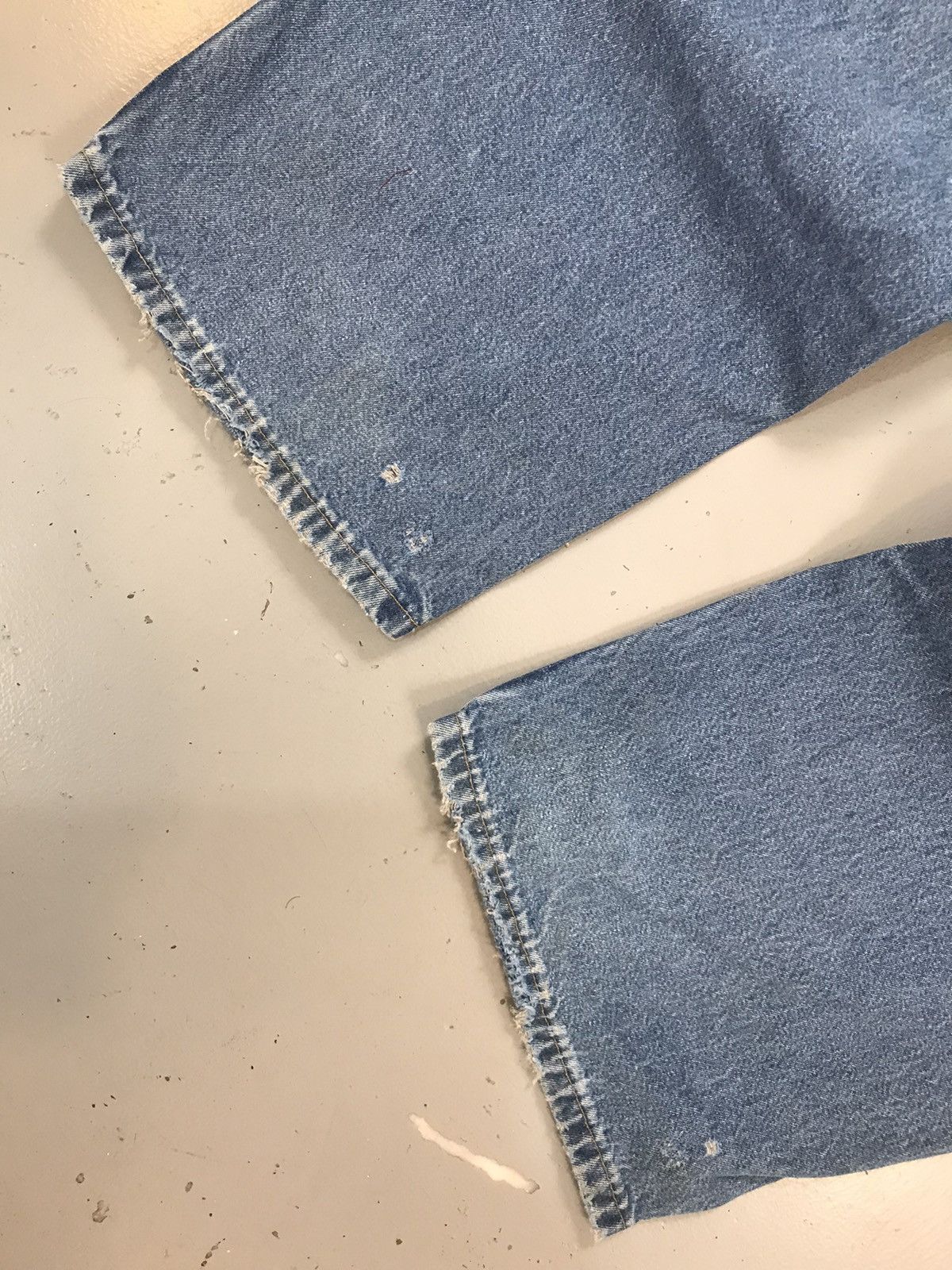 Carhartt × Vintage Vintage Carhartt B273 DST distressed double knee denim Size US 40 / EU 56 - 11 Thumbnail