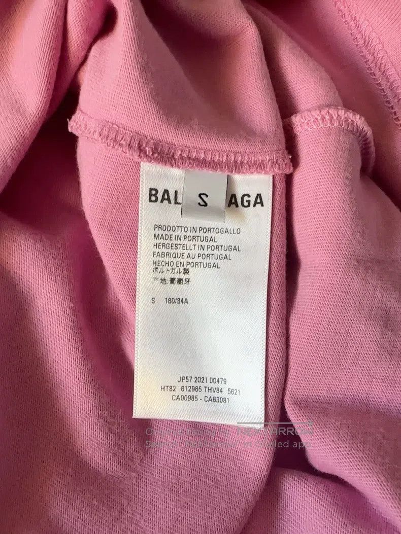 Balenciaga Balenciaga Pink short-sleeve T-shirt Size US S / EU 44-46 / 1 - 6 Thumbnail