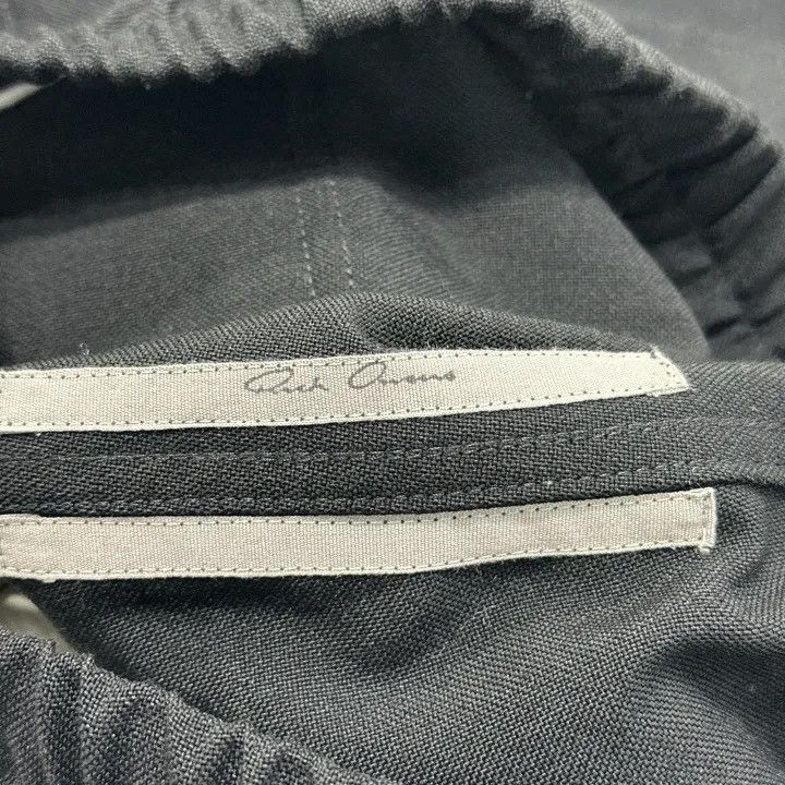 Rick Owens Rick Owens Men's Black Zip Casual Pants Size US 32 / EU 48 - 5 Thumbnail