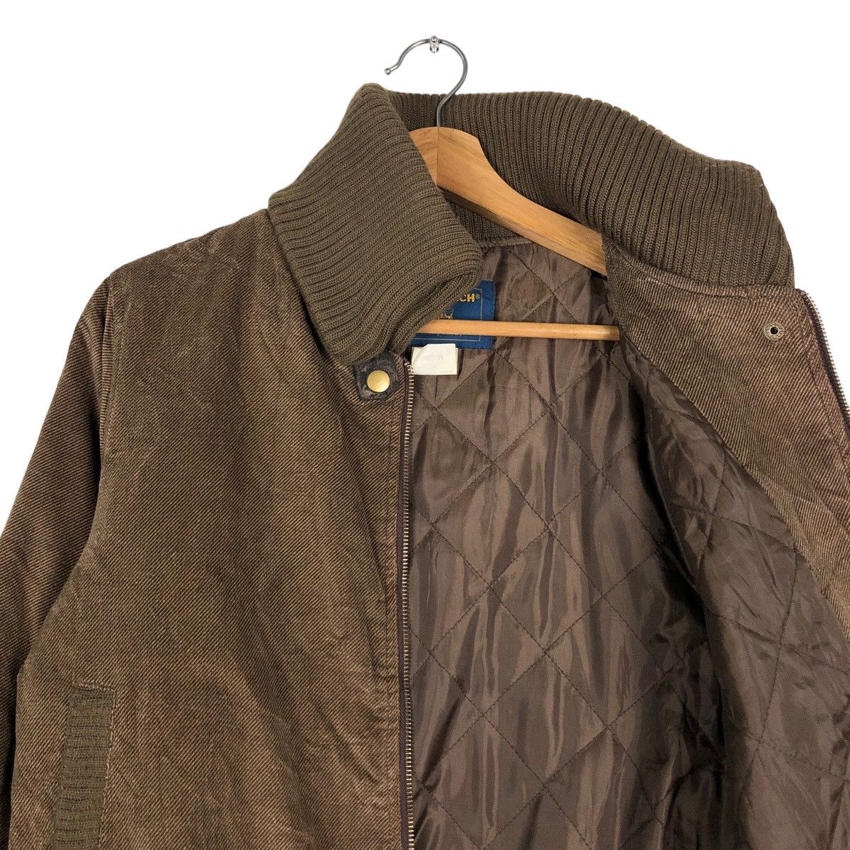 Woolrich Woolen Mills 🔥Vintage Cropped Biker Jacket Woolrich Corduroy Zipper Size US M / EU 48-50 / 2 - 12 Thumbnail