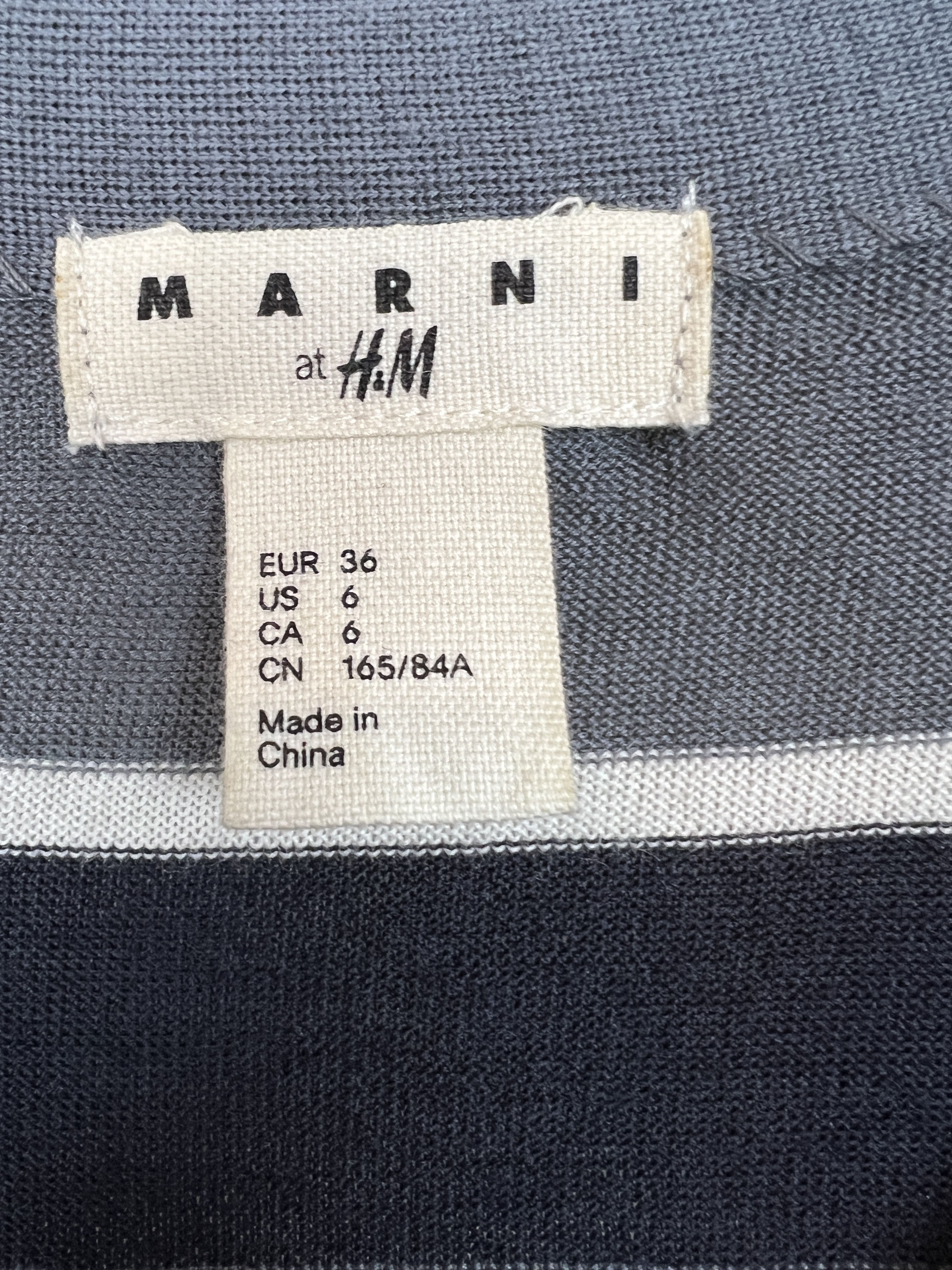 Marni Marni at H&M Women's Cardigan/Zip-Up Merino Wool Sweater Size M / US 6-8 / IT 42-44 - 5 Thumbnail