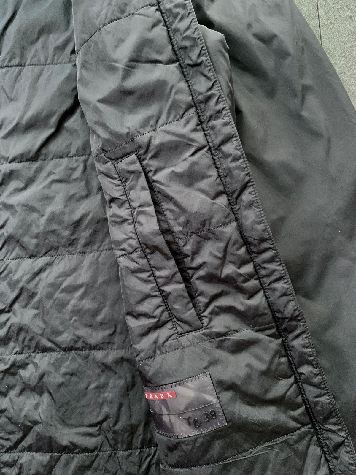 Prada FREE TAX! 2000s Detachable Hoodie Nylon Coat Jacket Size US S / EU 44-46 / 1 - 14 Thumbnail