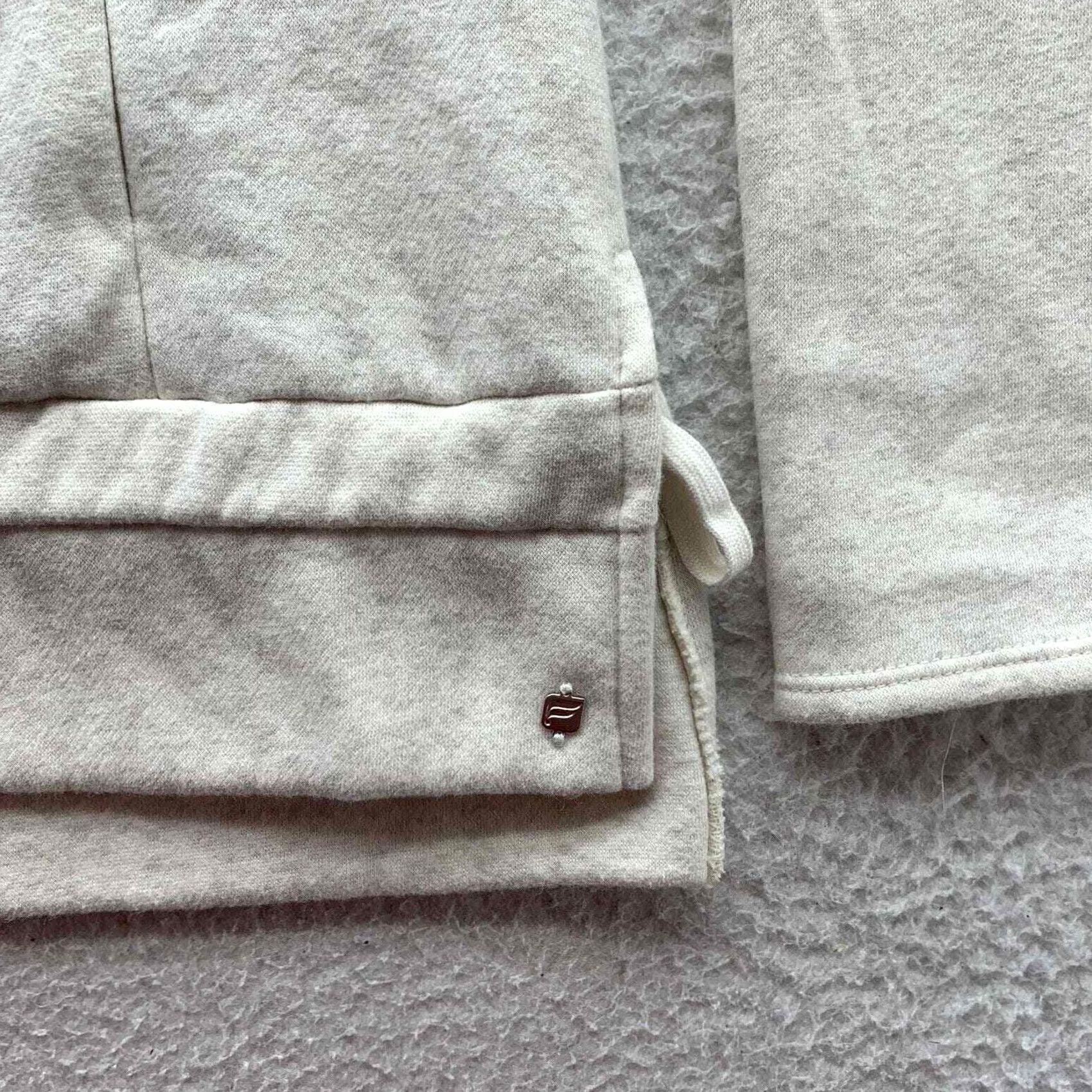 Fabletics Fabletics Hoodie Womens Small S Cream White Sweatshirt Pullover Athleisure Yoga Loose Fit Size S / US 4 / IT 40 - 4 Thumbnail