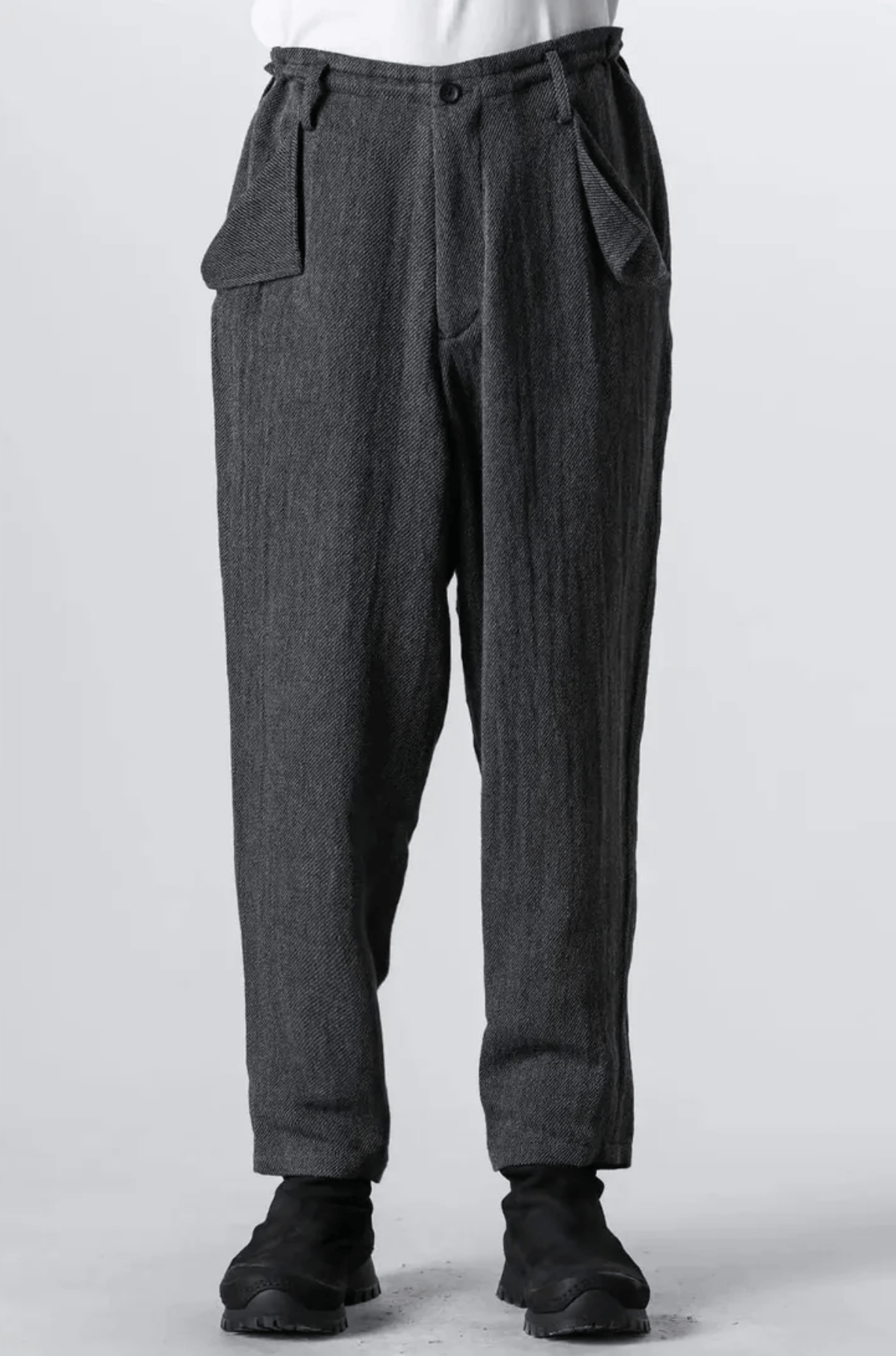 Yohji Yamamoto Yohji Yamamoto Pour Homme - SEAM FLAP POCKET PANTS Size US 32 / EU 48 - 1 Thumbnail