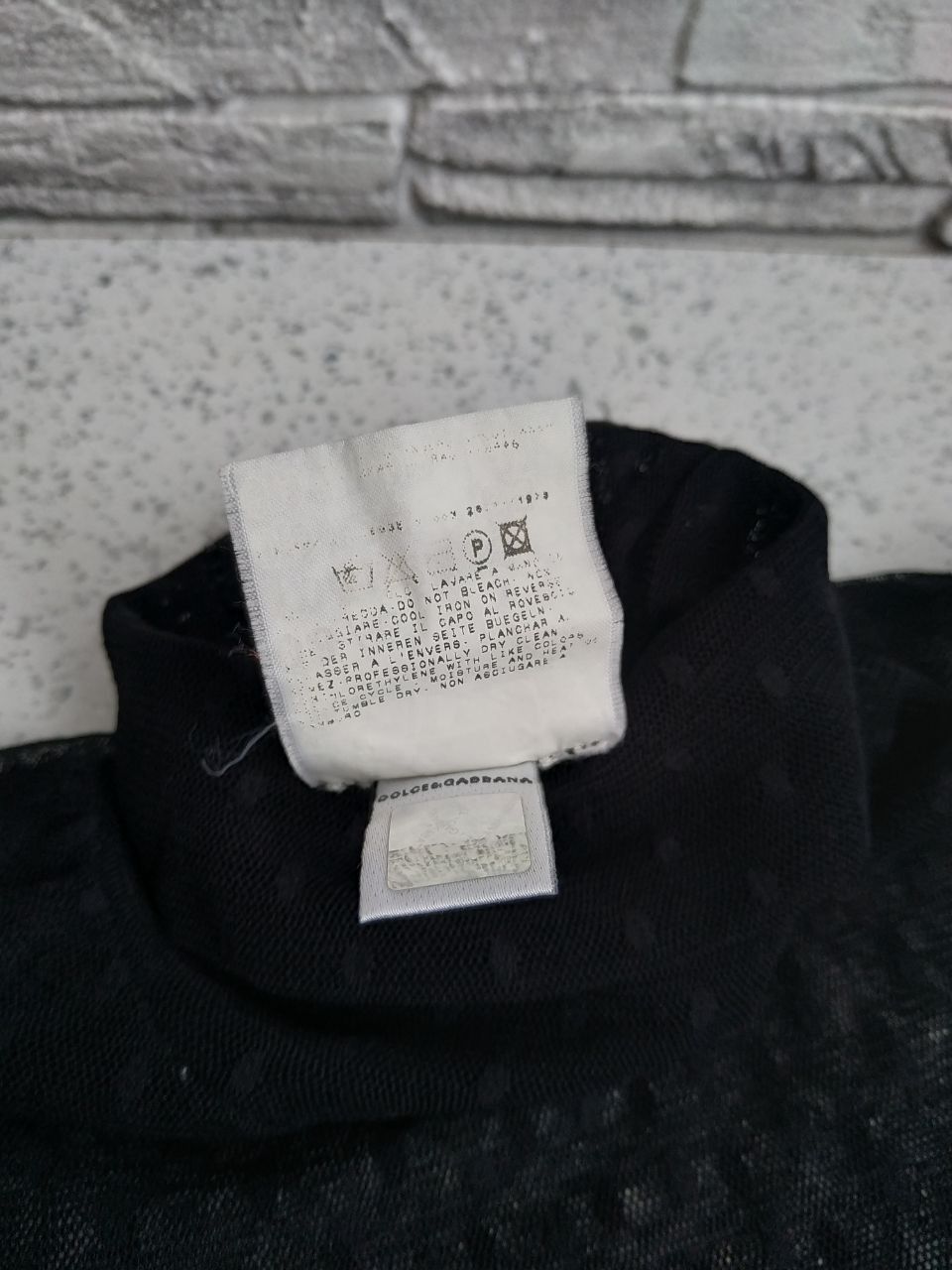 Dolce & Gabbana Vintage Dolce & Gabbana Mesh Long Sleeve Size S / US 4 / IT 40 - 8 Thumbnail