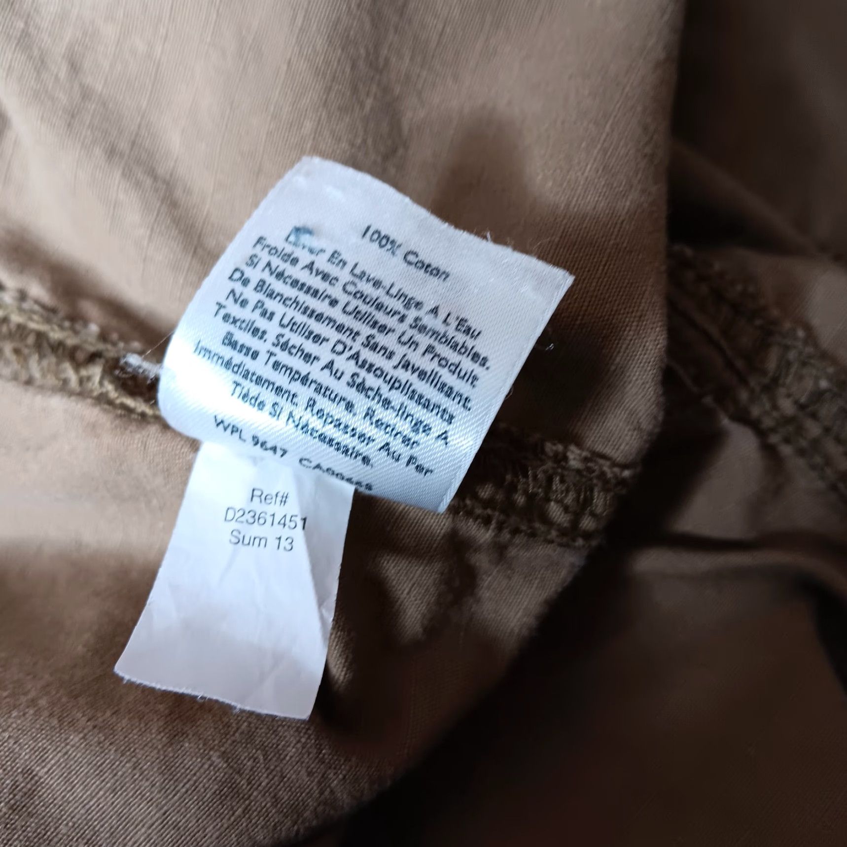 Eddie Bauer Eddie Bauer Shorts Women's Size 16 Cargo Rip Stop Brown Cotton Hiking Outdoors Womens Size 40" / US 18 - 5 Thumbnail