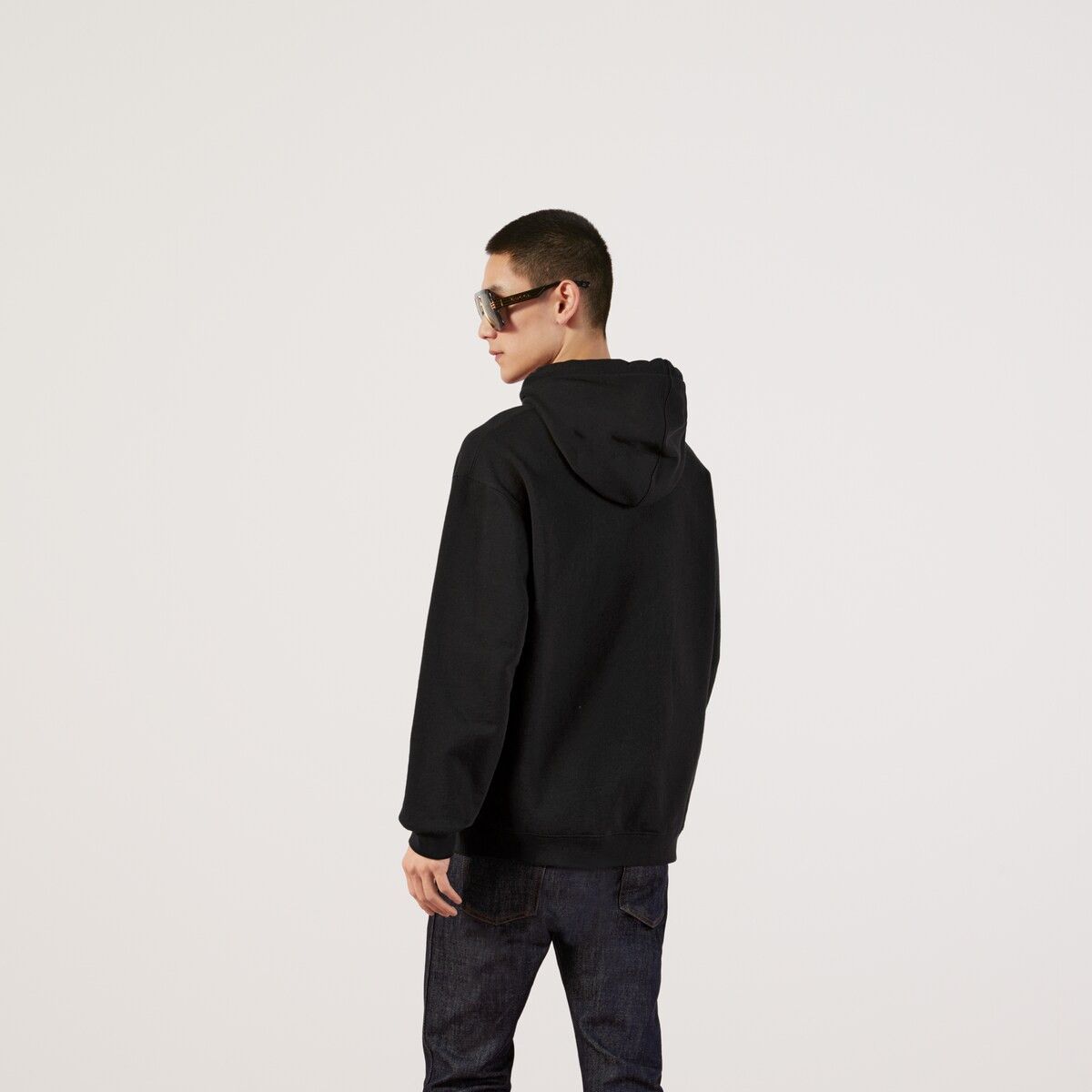 Gucci S Gucci Chain Print Hooded Sweatshirt Black Cotton Hoodie Size US S / EU 44-46 / 1 - 6 Thumbnail