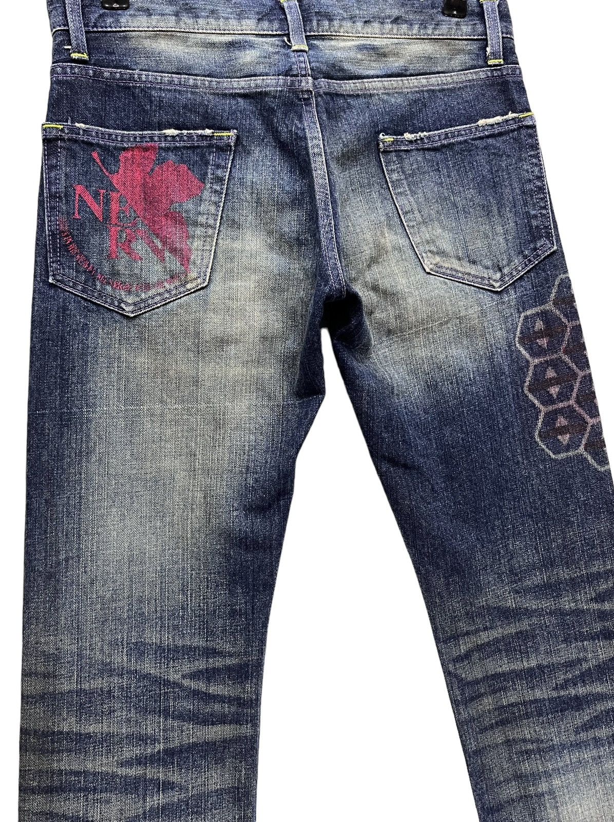 Anime 🔥EVANGELION NERV New Theatrical Version x COSPA JPN Denim Size US 30 / EU 46 - 10 Thumbnail