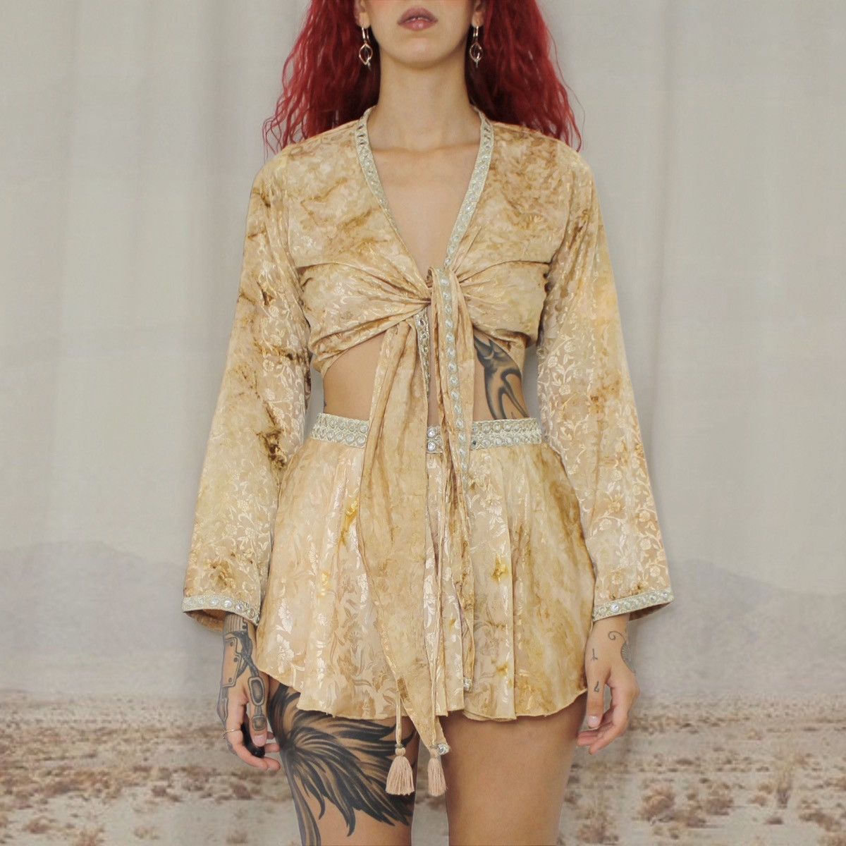 🪷GLOD CROP TOP🪷