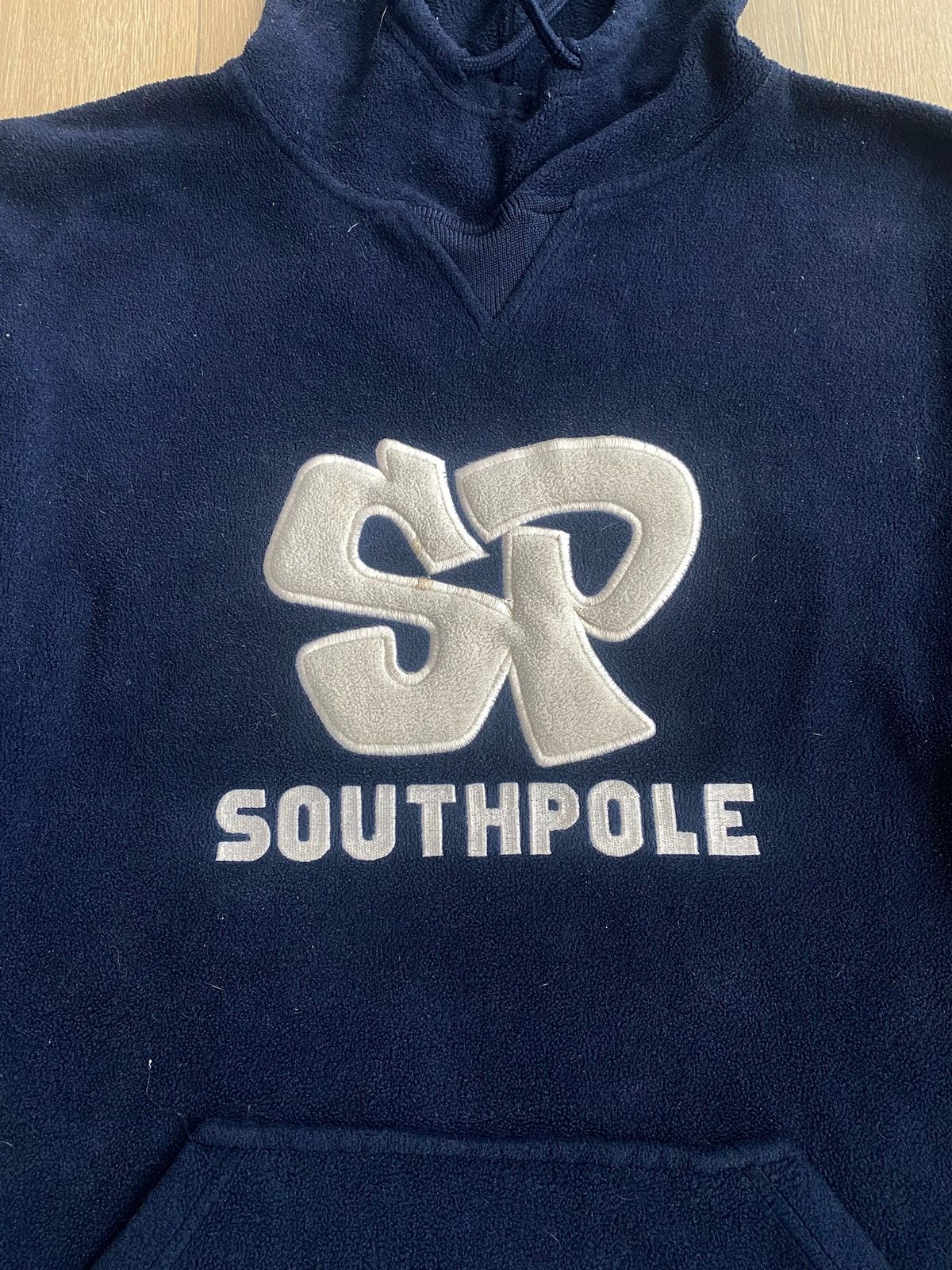 Southpole × Vintage Vintage Y2K Southpole Fleece Hooded Sweater Size US L / EU 52-54 / 3 - 2 Thumbnail