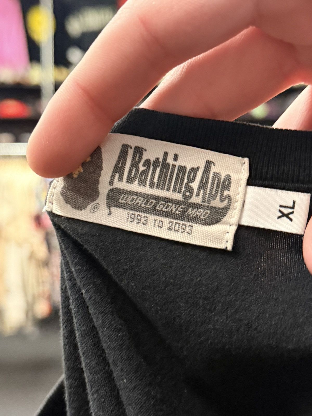 Bape Bape Logo Tee Size US XL / EU 56 / 4 - 3 Thumbnail