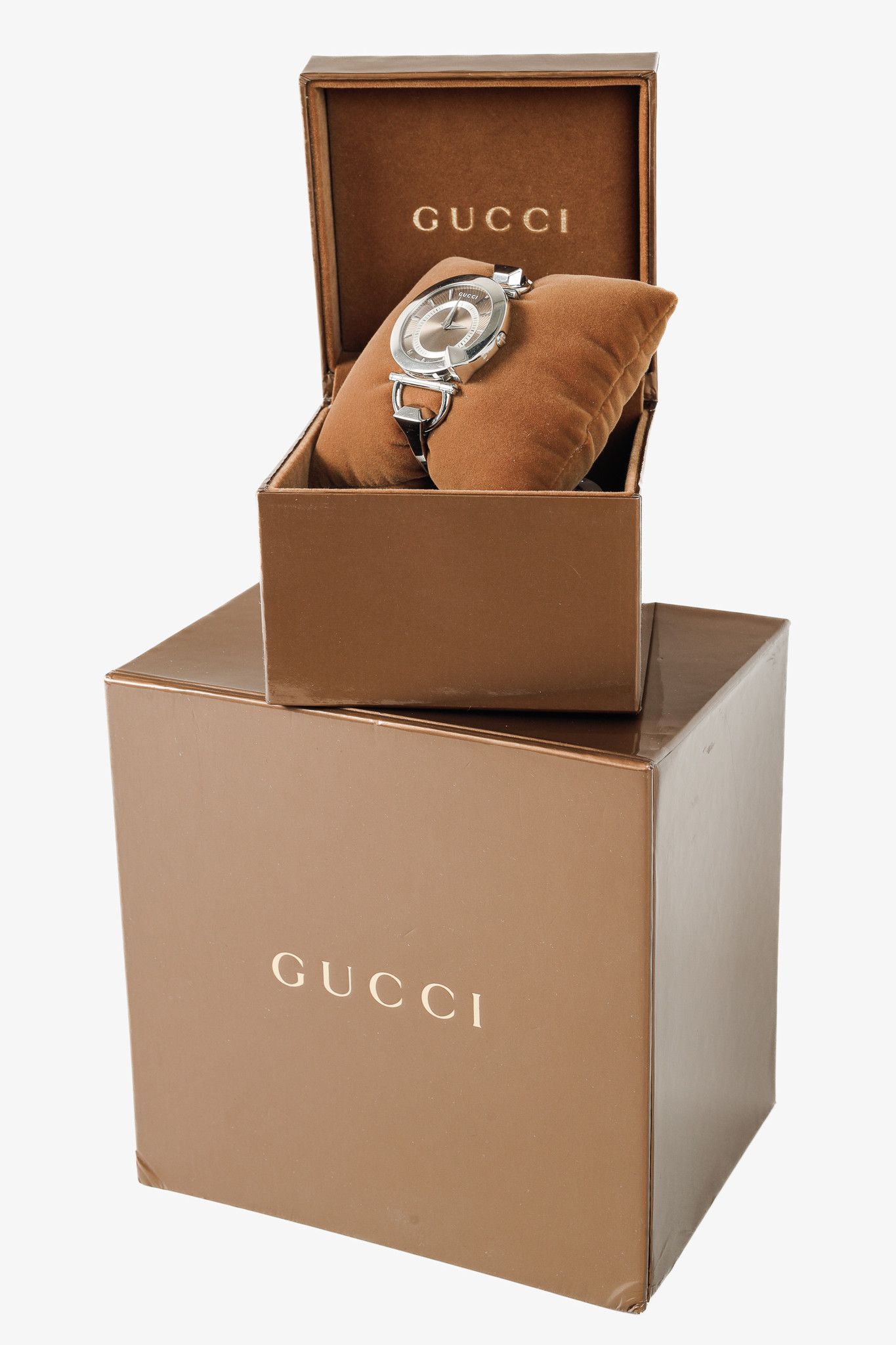 Gucci Gucci Chiodo Silver-Tone Stainless Steel Watch Size ONE SIZE - 6 Thumbnail
