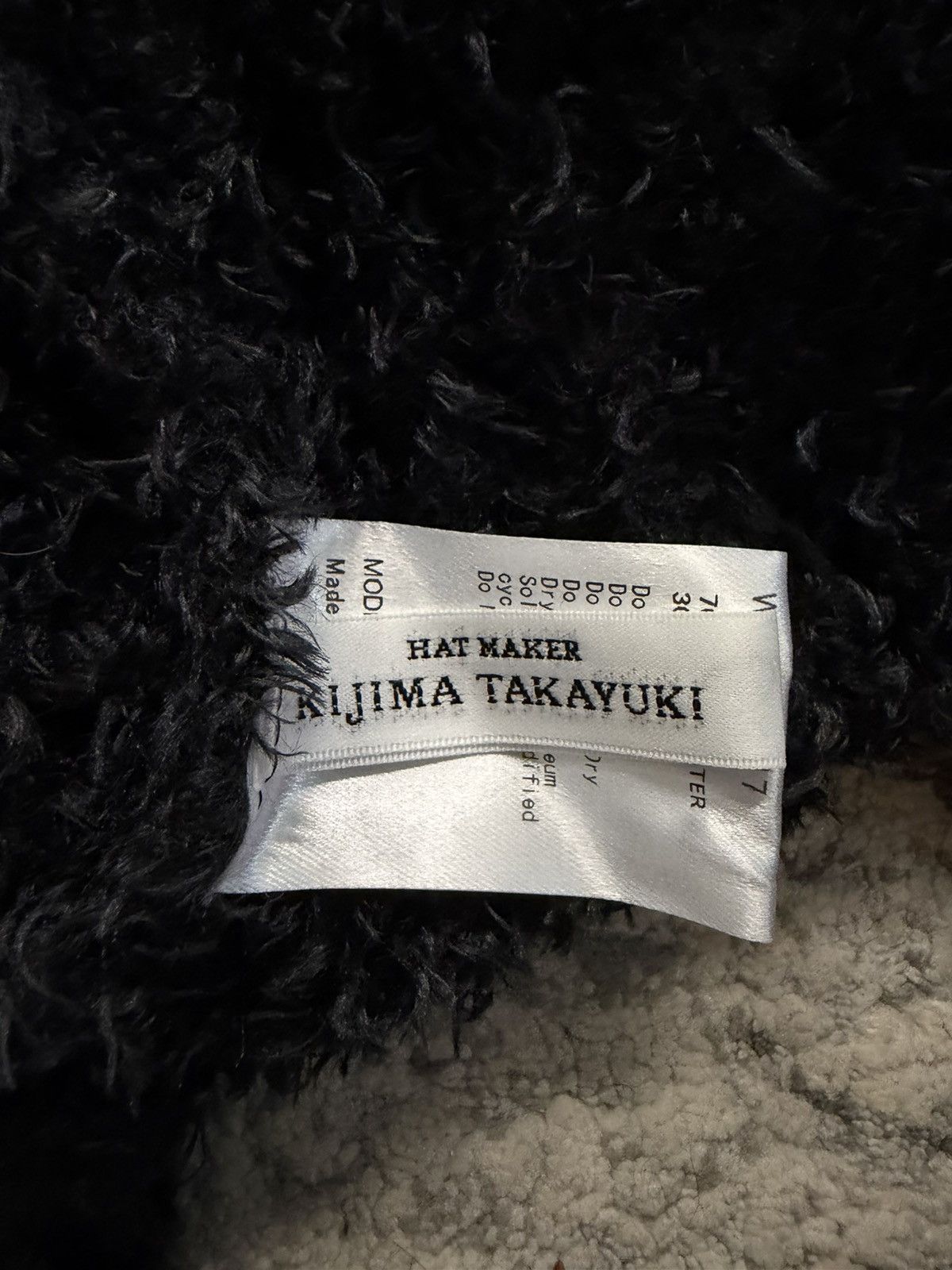 KIJIMA TAKAYUKI Kijima Takayuki - Knit Tassel Beanie Worn By Jungkook BTS Size ONE SIZE - 5 Thumbnail