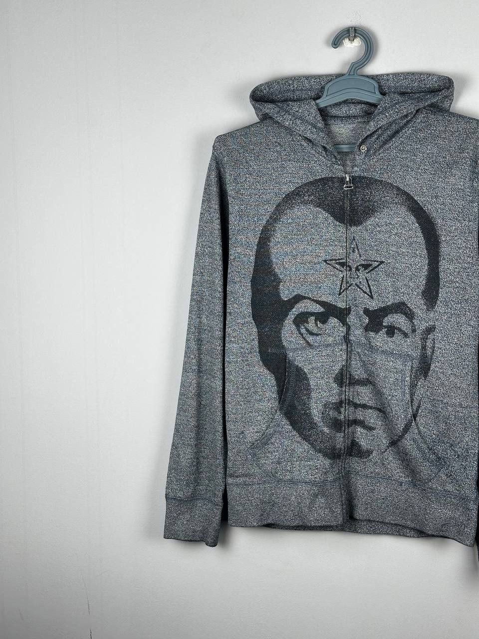 Obey Vintage Gray Obey face hoodie og logo 00s skate streetwear Size US M / EU 48-50 / 2 - 2 Thumbnail