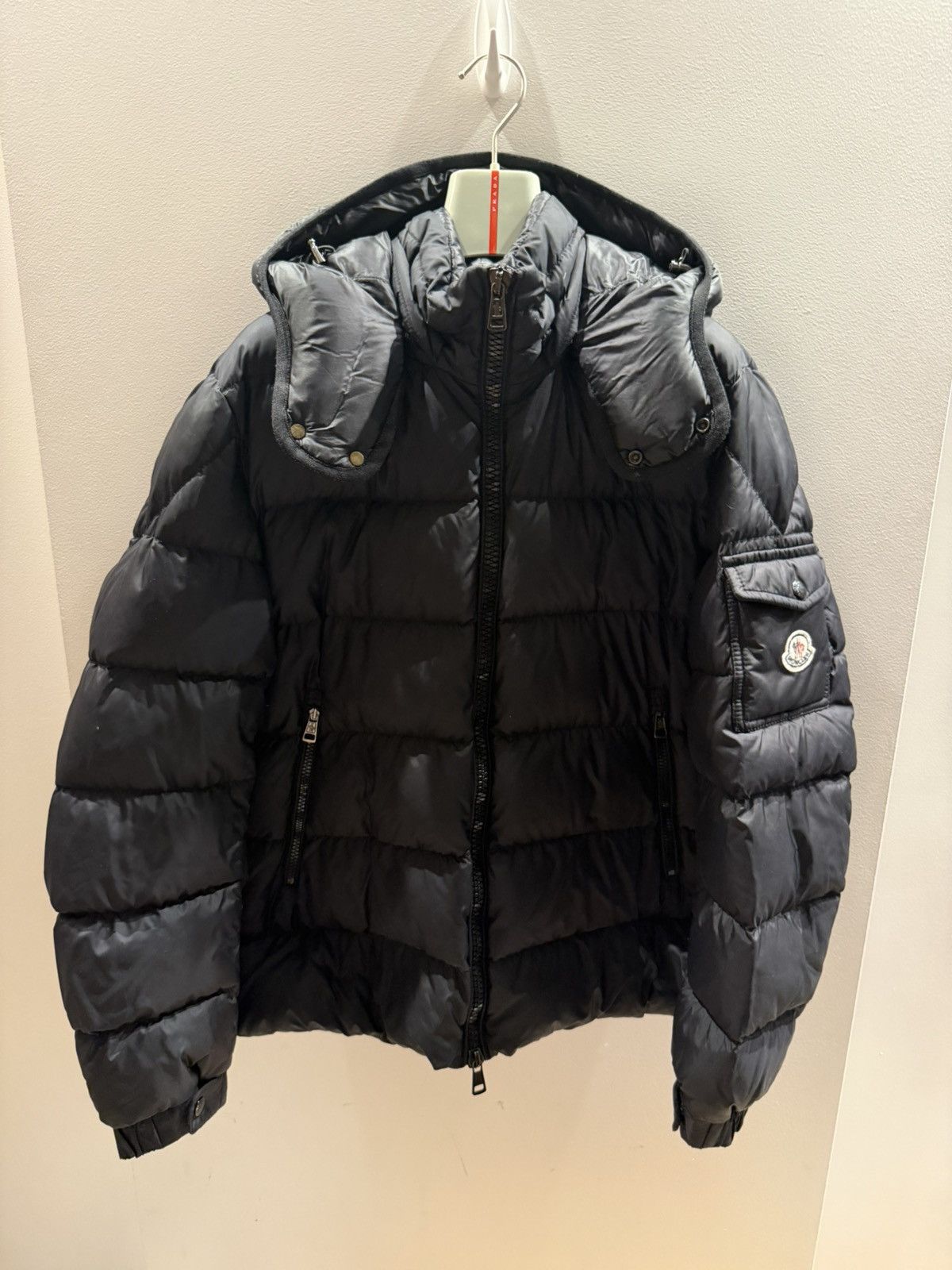 Moncler Moncler Maya Hooded Down Jack Black size 4 Size US M / EU 48-50 / 2 - 1 Thumbnail