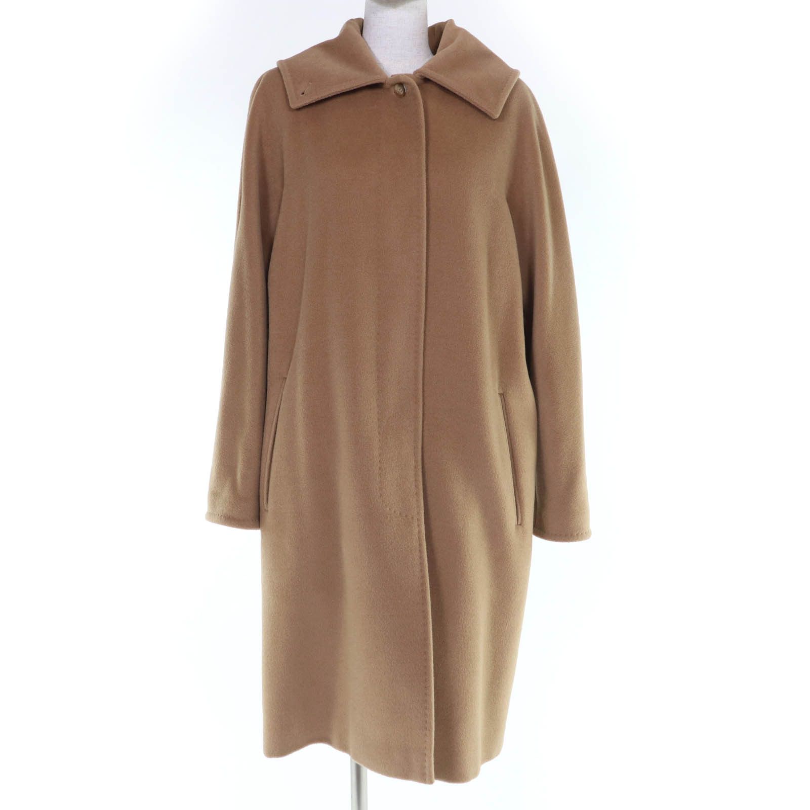 Max Mara Max Mara Max Mara Figurine Virgin Wool Cashmere Coat Textile Outerwear DUTY FREE for USA Size ONE SIZE - 1 Thumbnail