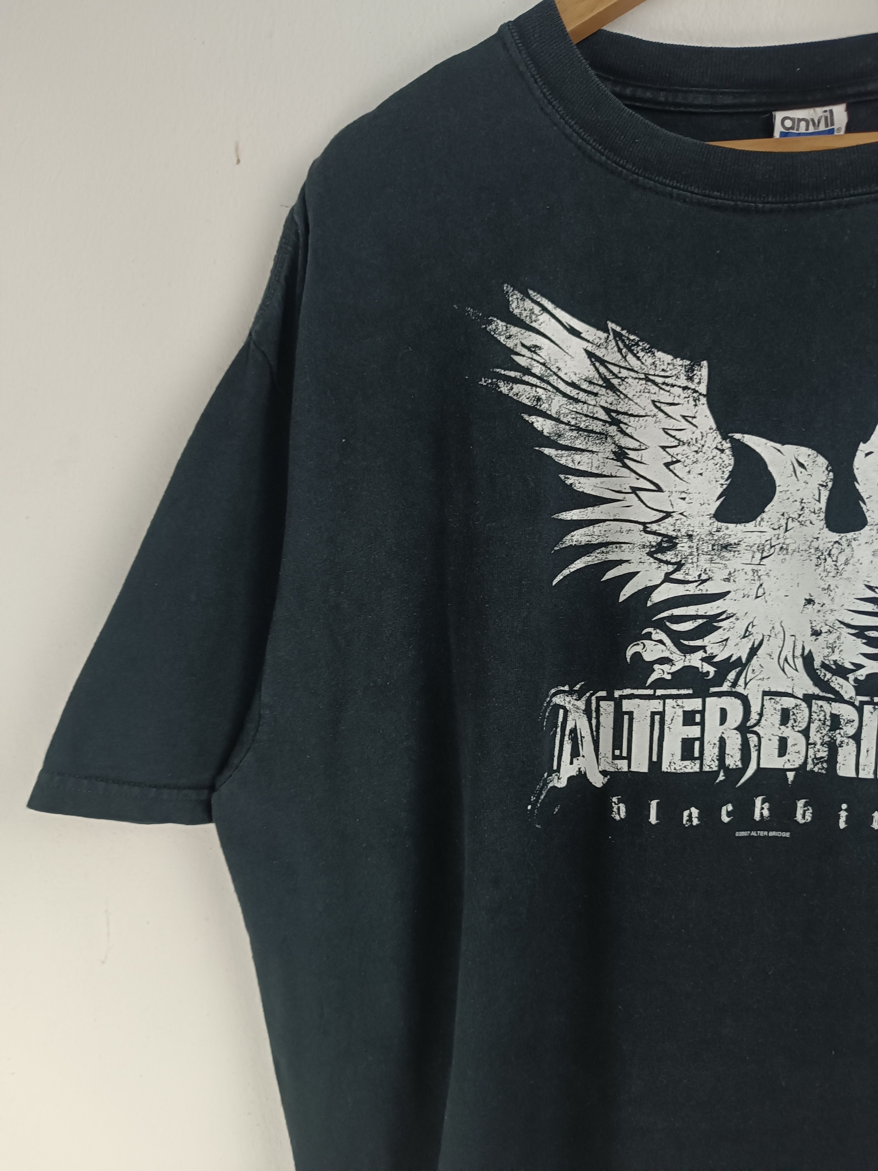 Vintage VINTAGE '07 ALTER BRIDGE TOUR TEE BENJAMIN CREED POD Size US XXL / EU 58 / 5 - 13 Thumbnail