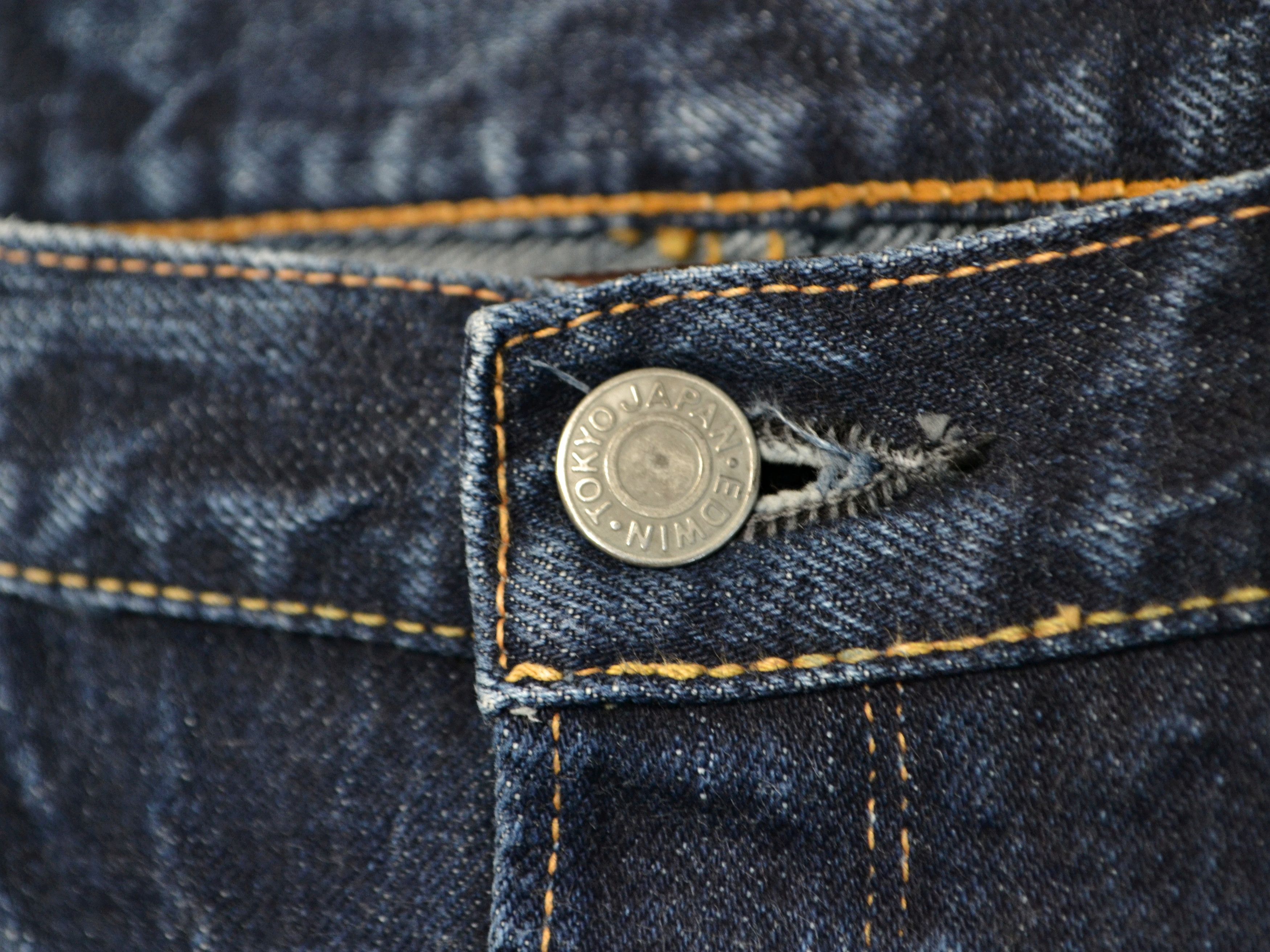 Edwin Edwin Selvedge Denim Jeans Japan 32x34 Size US 32 / EU 48 - 8 Thumbnail