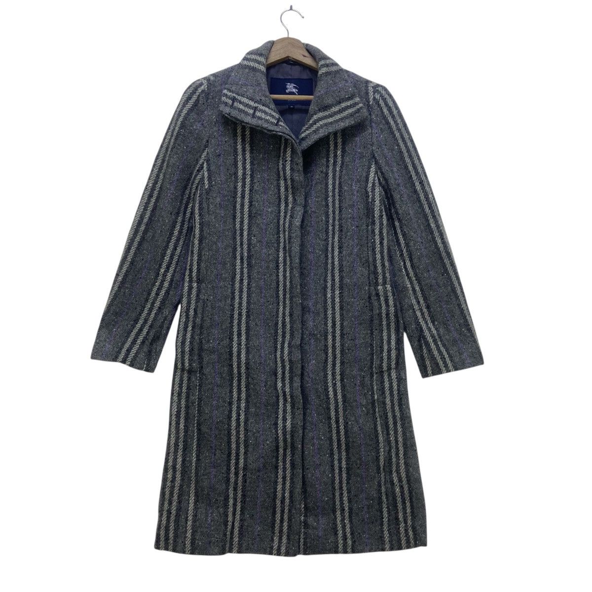 Burberry Burberry London Nova Check Shaw Collar Wool Overcoat Size XS / US 0-2 / IT 36-38 - 1 Thumbnail
