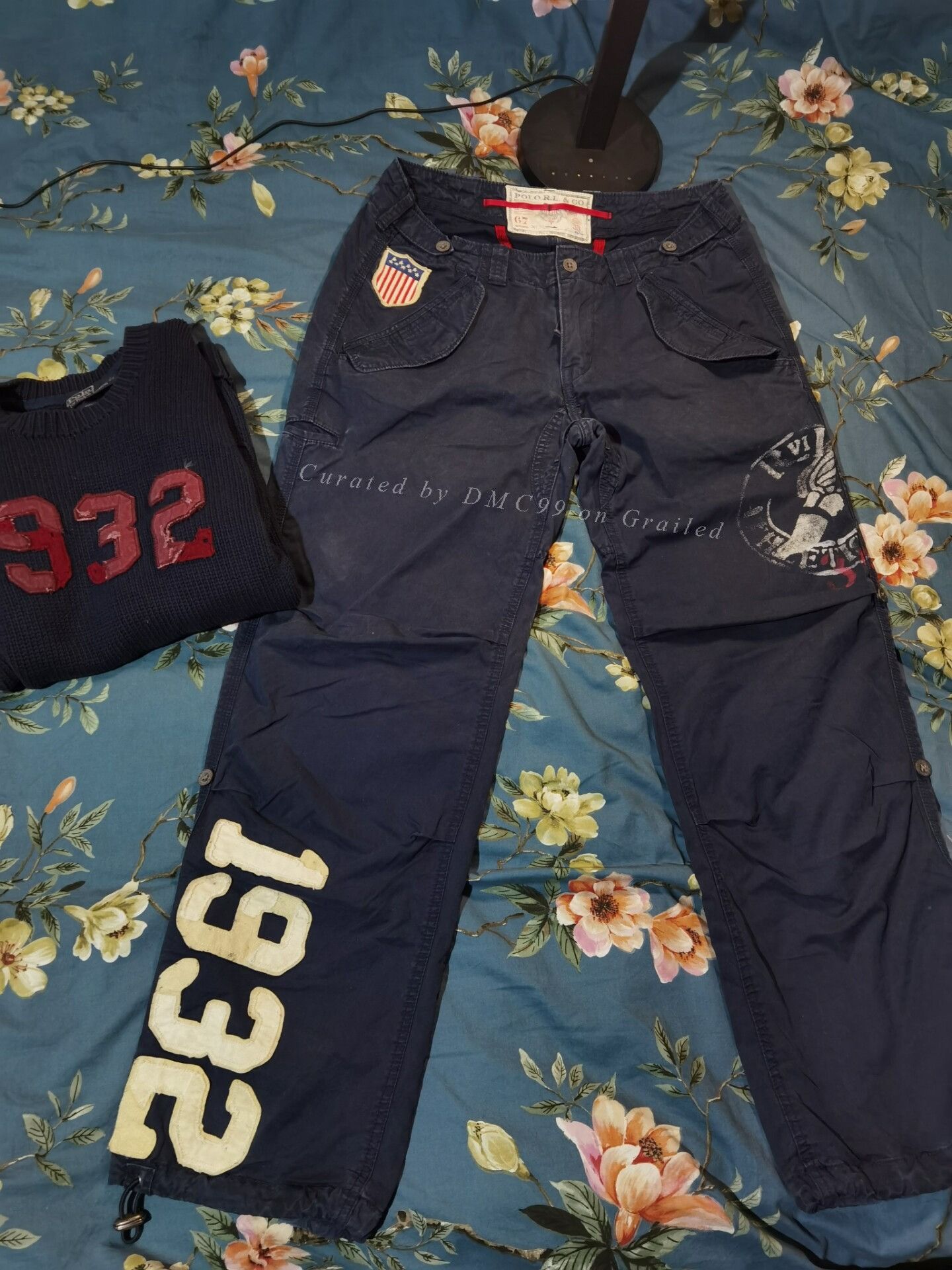 RRL Ralph Lauren RRL Nautical Hunting Utility Pants Size US 30 / EU 46 - 1 Thumbnail