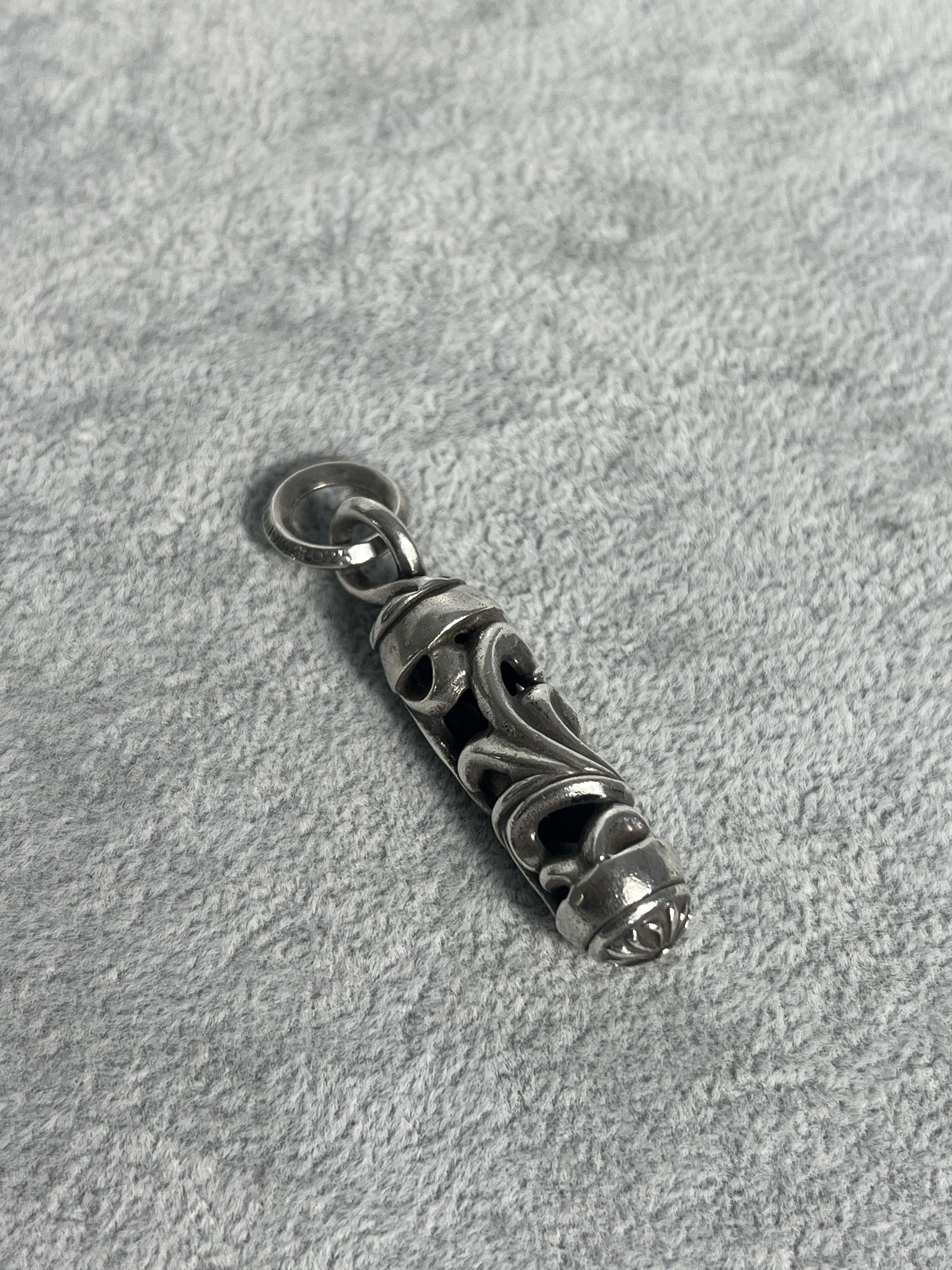 Chrome Hearts Chrome Hearts Scroll Capsule Pendant 1998 .925 Silver Size ONE SIZE - 1 Thumbnail