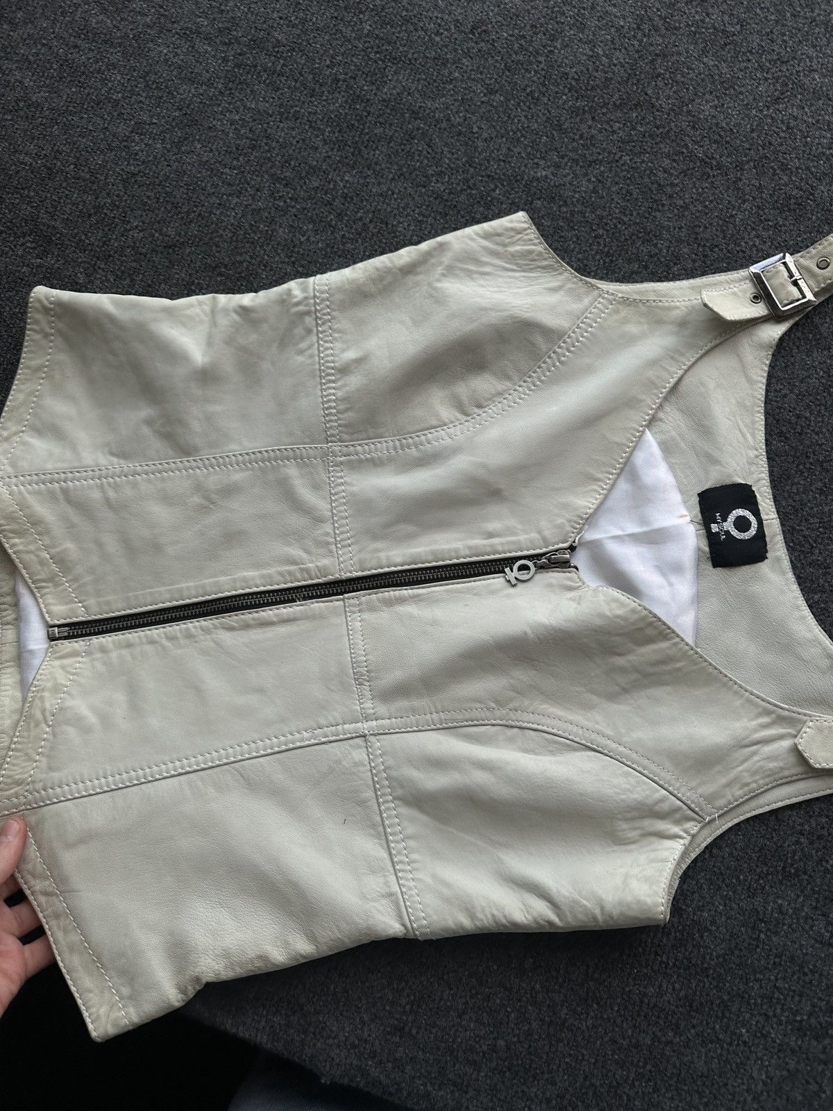 Other IFSIXWASNINE🚨 WOMEN LEATHER MY SOUL ZIP OPIUM Y2K Size XL / US 12-14 / IT 48-50 - 4 Thumbnail