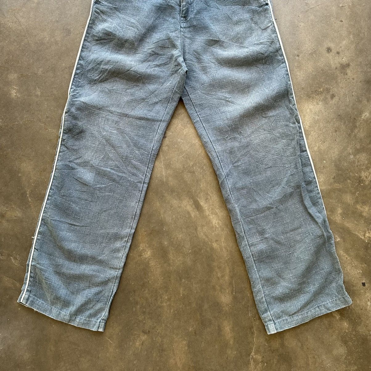 Japanese Brand THC Tokyo Hemp Connection Faded Straigh Cut Trouser Pants Size US 32 / EU 48 - 2 Thumbnail