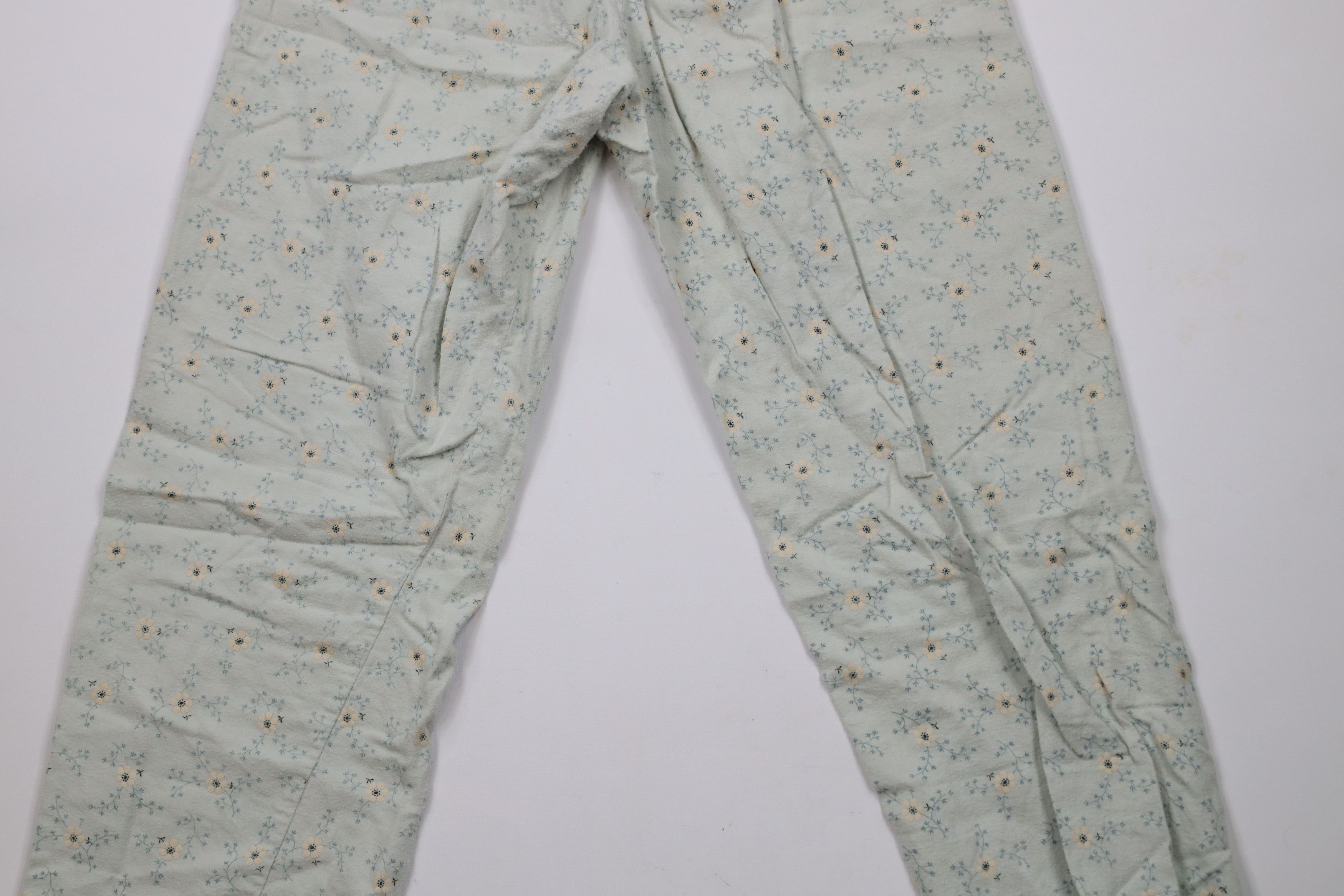 J.Crew × Vintage Vintage J Crew All Over Print Wide Leg Flannel Pajama Pants Size 36" / US 14 / IT 50 - 11 Thumbnail