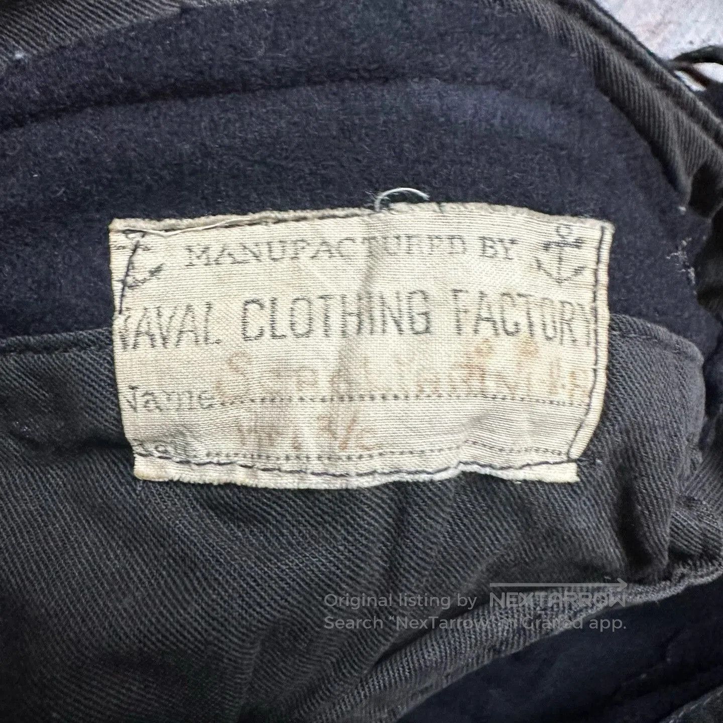 Vintage Vintage 40s US Navy Deck Pants. Size US 32 / EU 48 - 4 Thumbnail